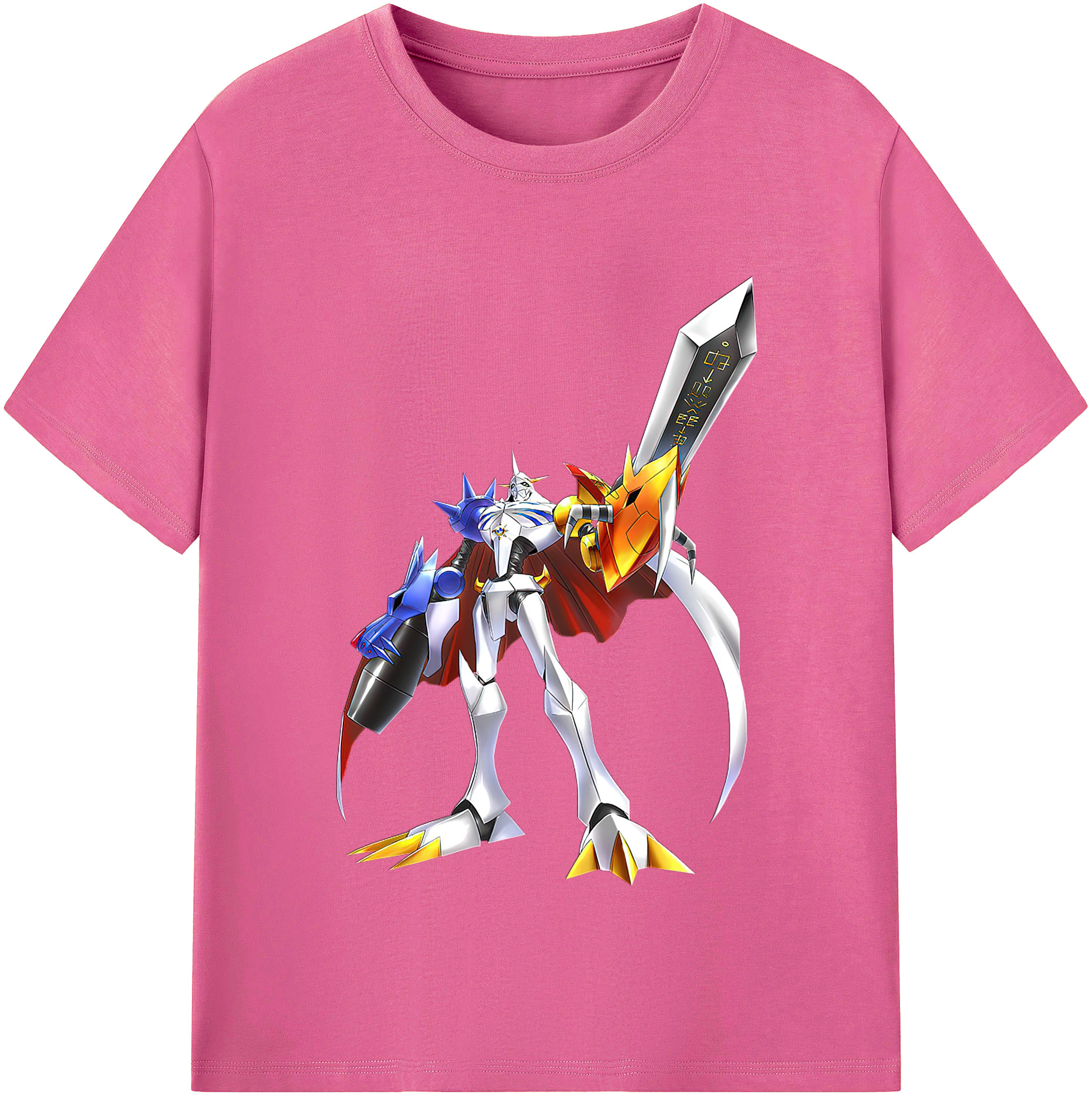 （画像用） Digimon デジタルモンスター/デジモン レディースカジュアルプリントTシャツ（綿100％）