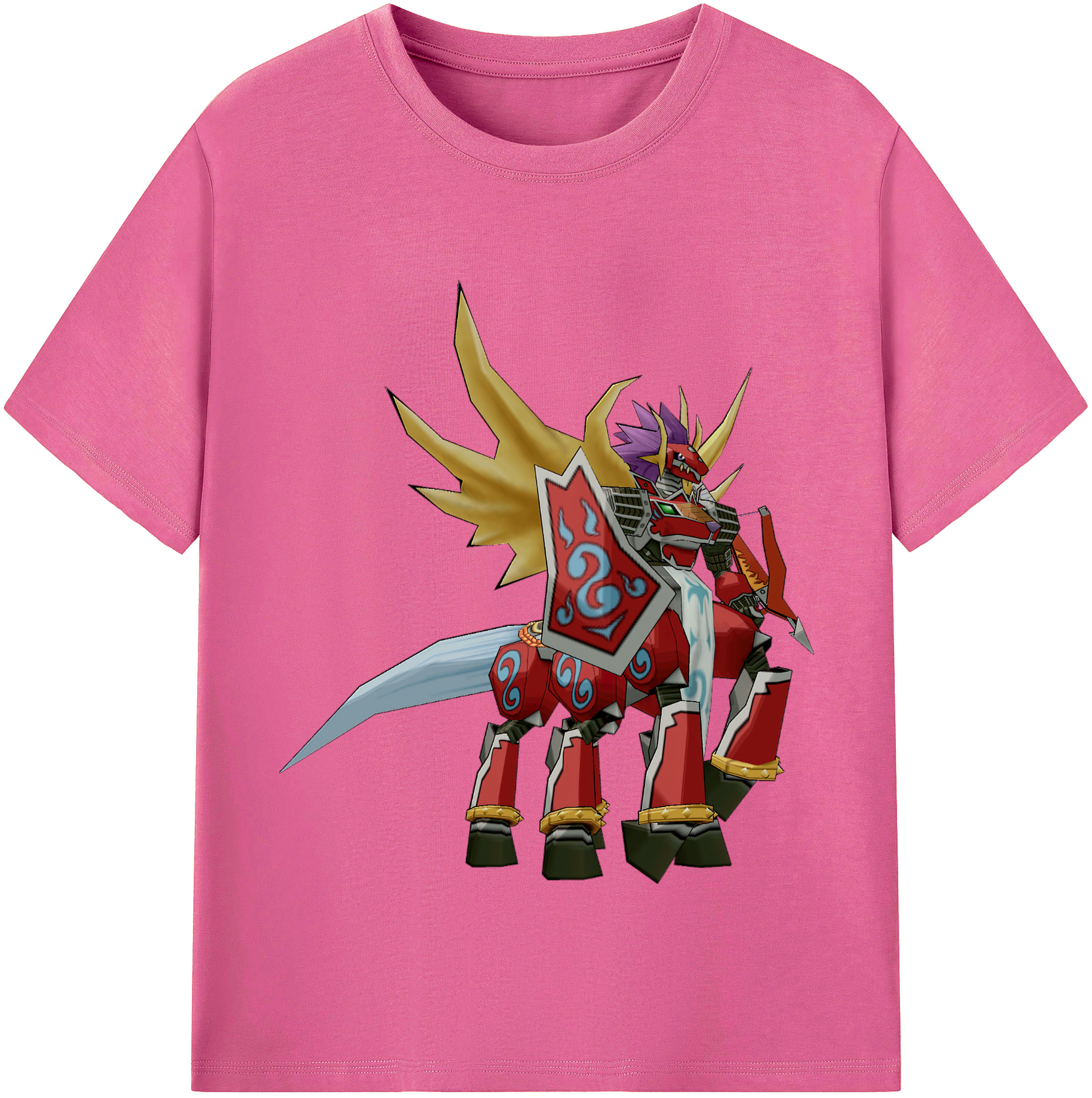 （画像用） Digimon デジタルモンスター/デジモン レディースカジュアルプリントTシャツ（綿100％）