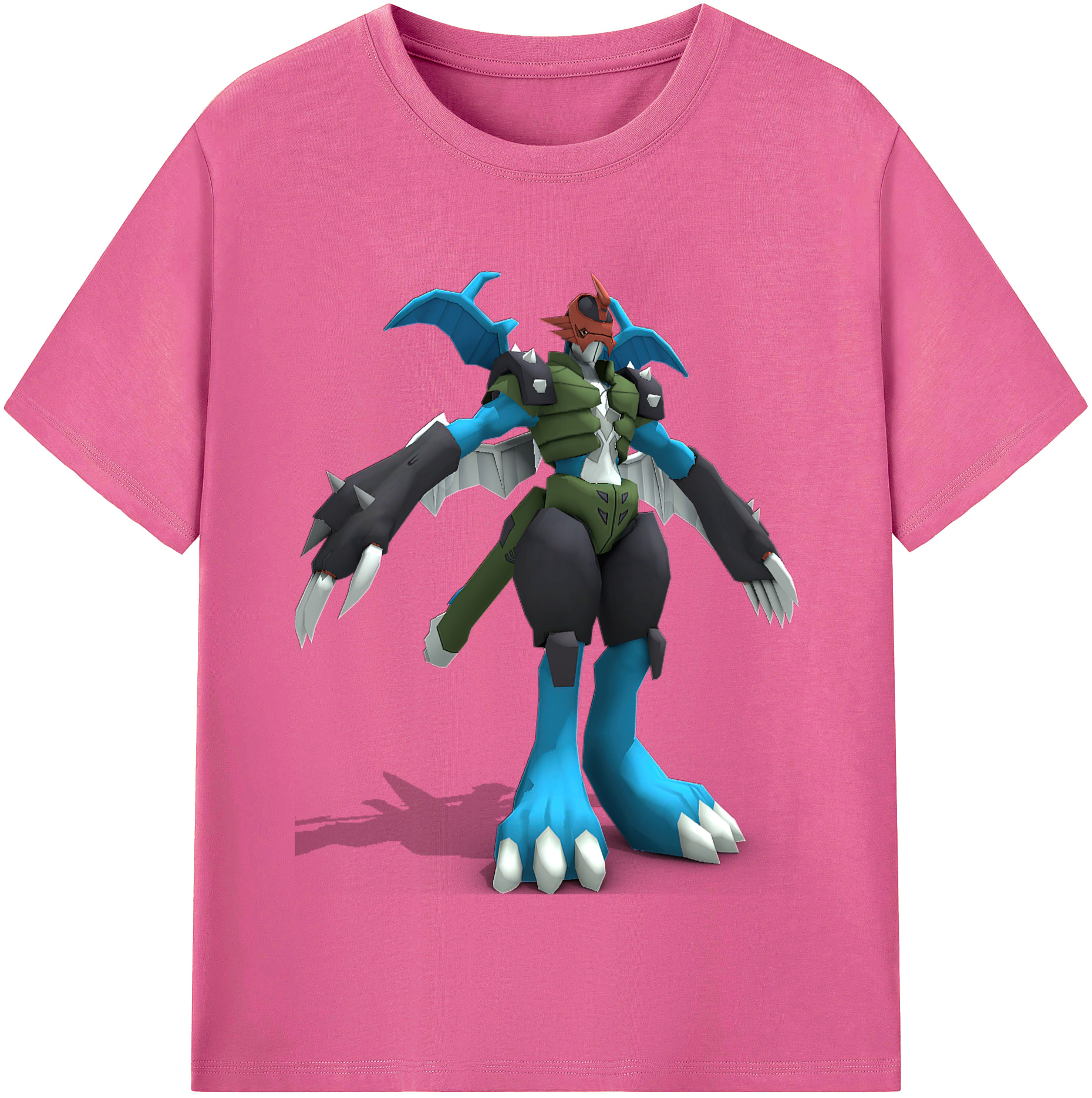 （画像用） Digimon デジタルモンスター/デジモン レディースカジュアルプリントTシャツ（綿100％）