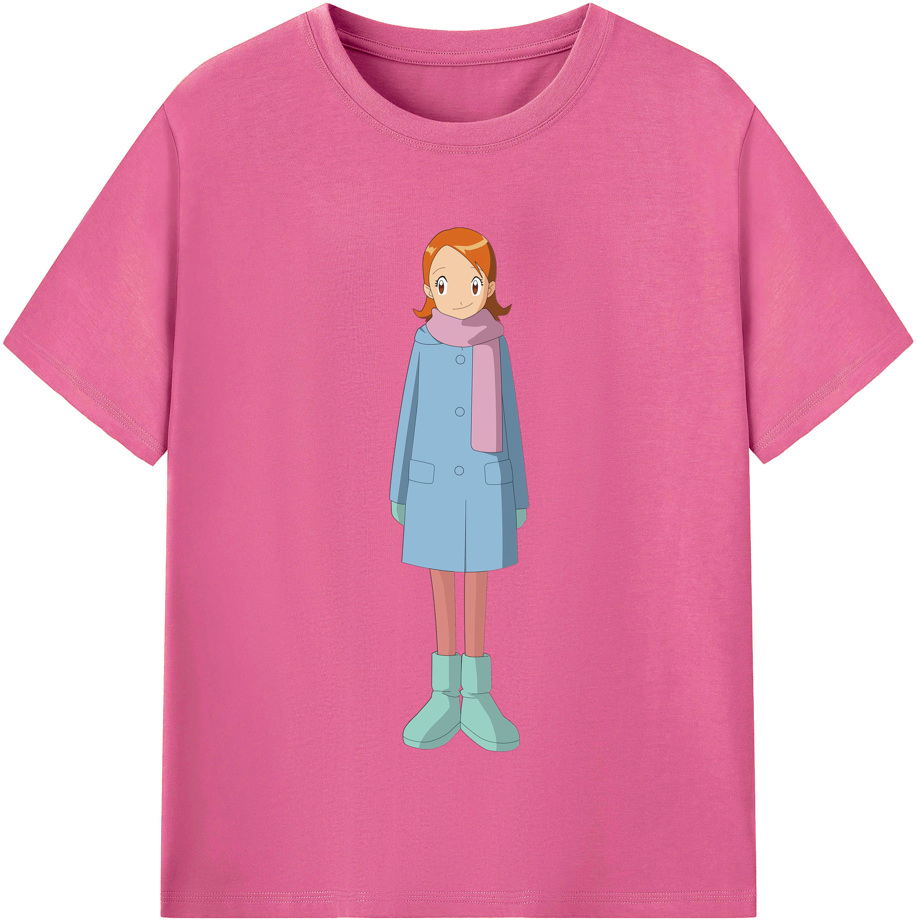 （画像用） Digimon デジタルモンスター/デジモン レディースカジュアルプリントTシャツ（綿100％）