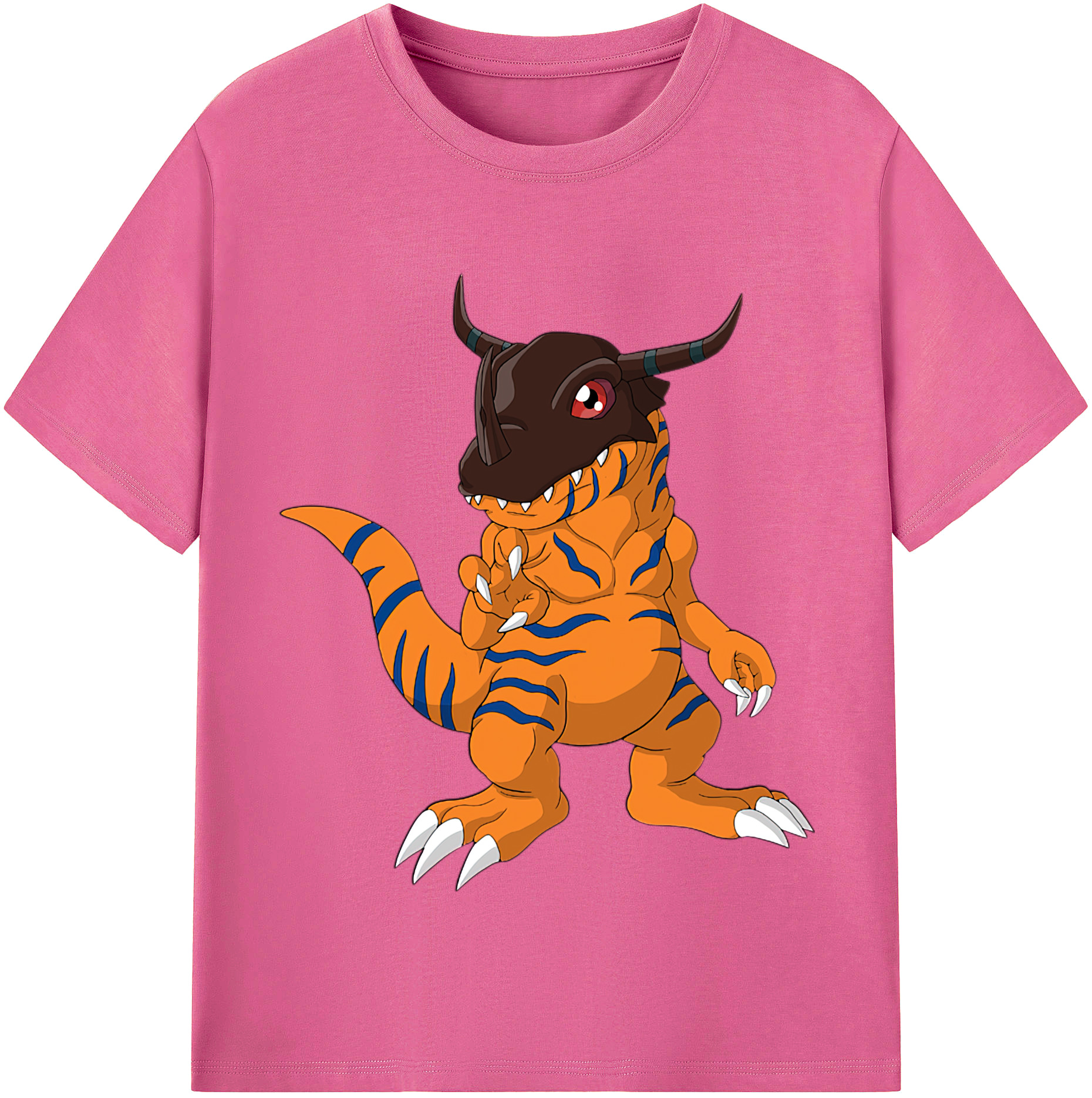 （画像用） Digimon デジタルモンスター/デジモン レディースカジュアルプリントTシャツ（綿100％）