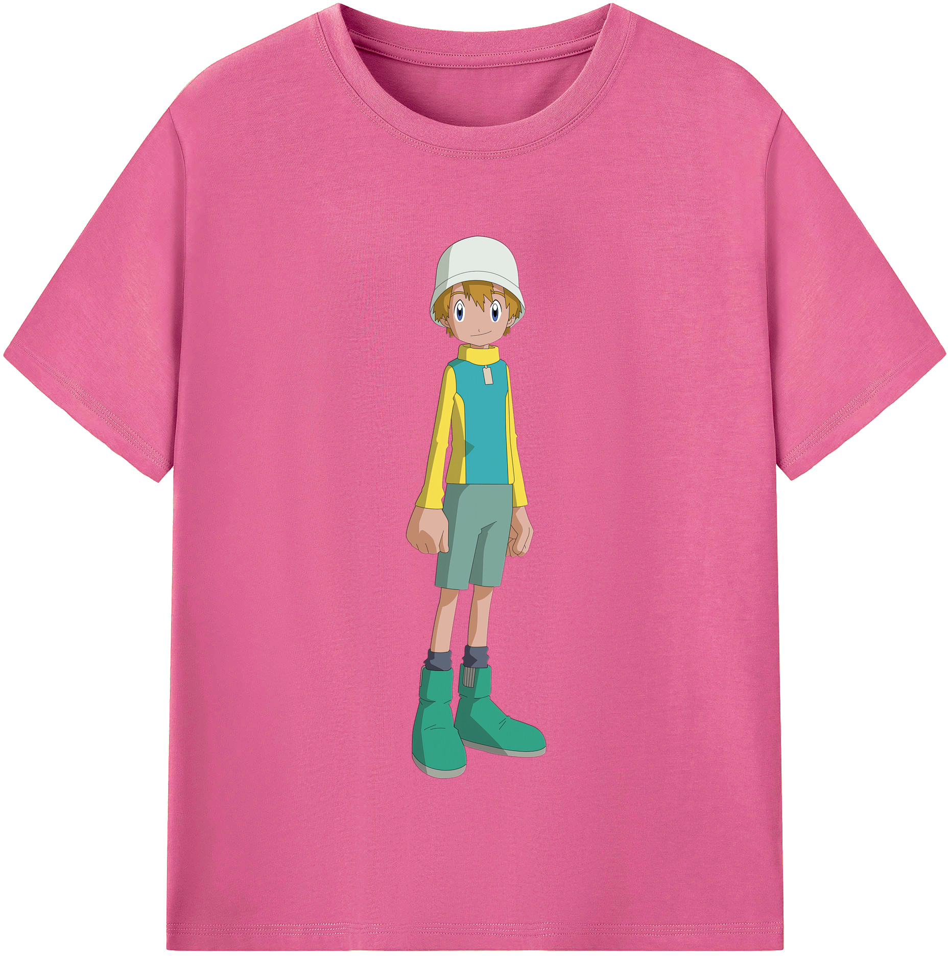 （画像用） Digimon デジタルモンスター/デジモン レディースカジュアルプリントTシャツ（綿100％）