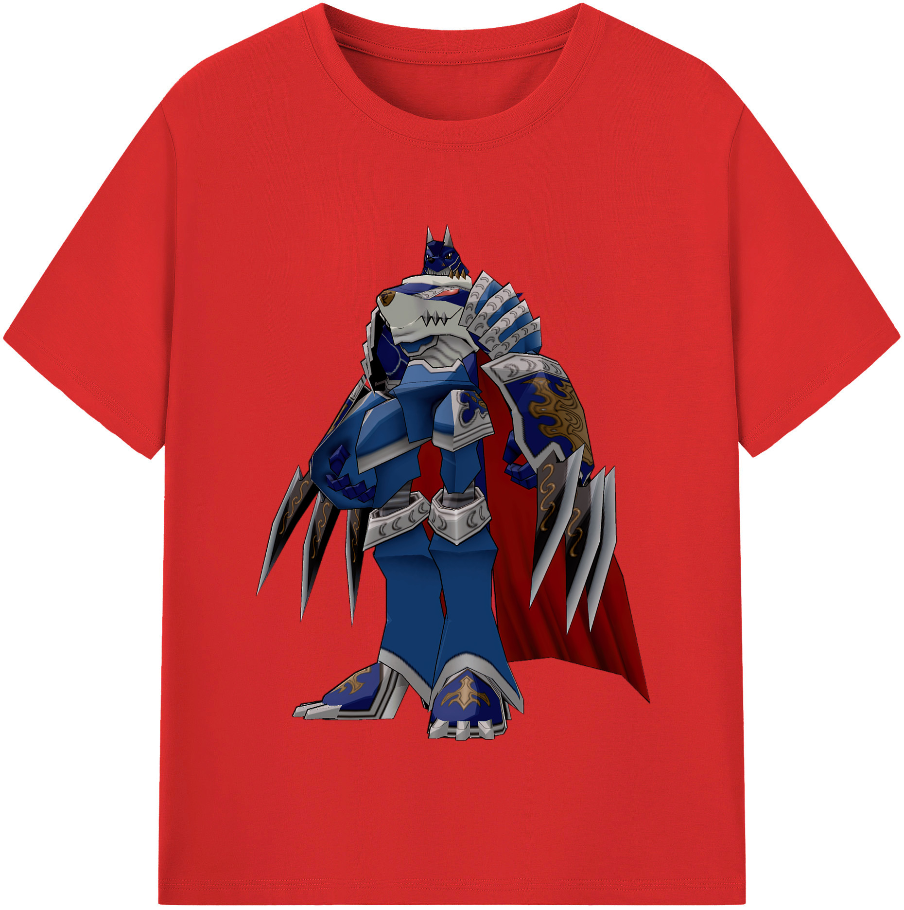 （画像用） Digimon デジタルモンスター/デジモン レディースカジュアルプリントTシャツ（綿100％）
