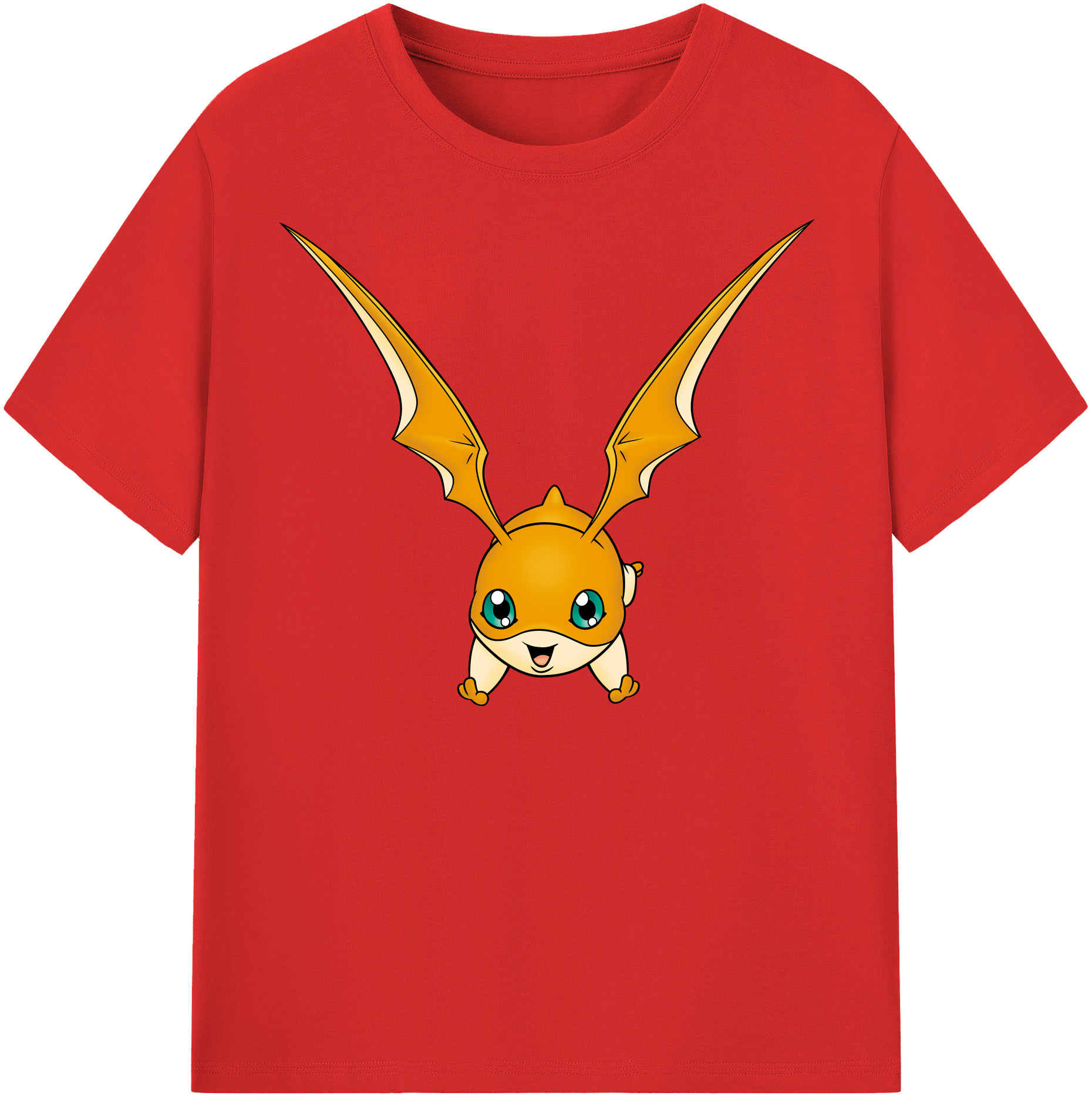 （画像用） Digimon デジタルモンスター/デジモン レディースカジュアルプリントTシャツ（綿100％）