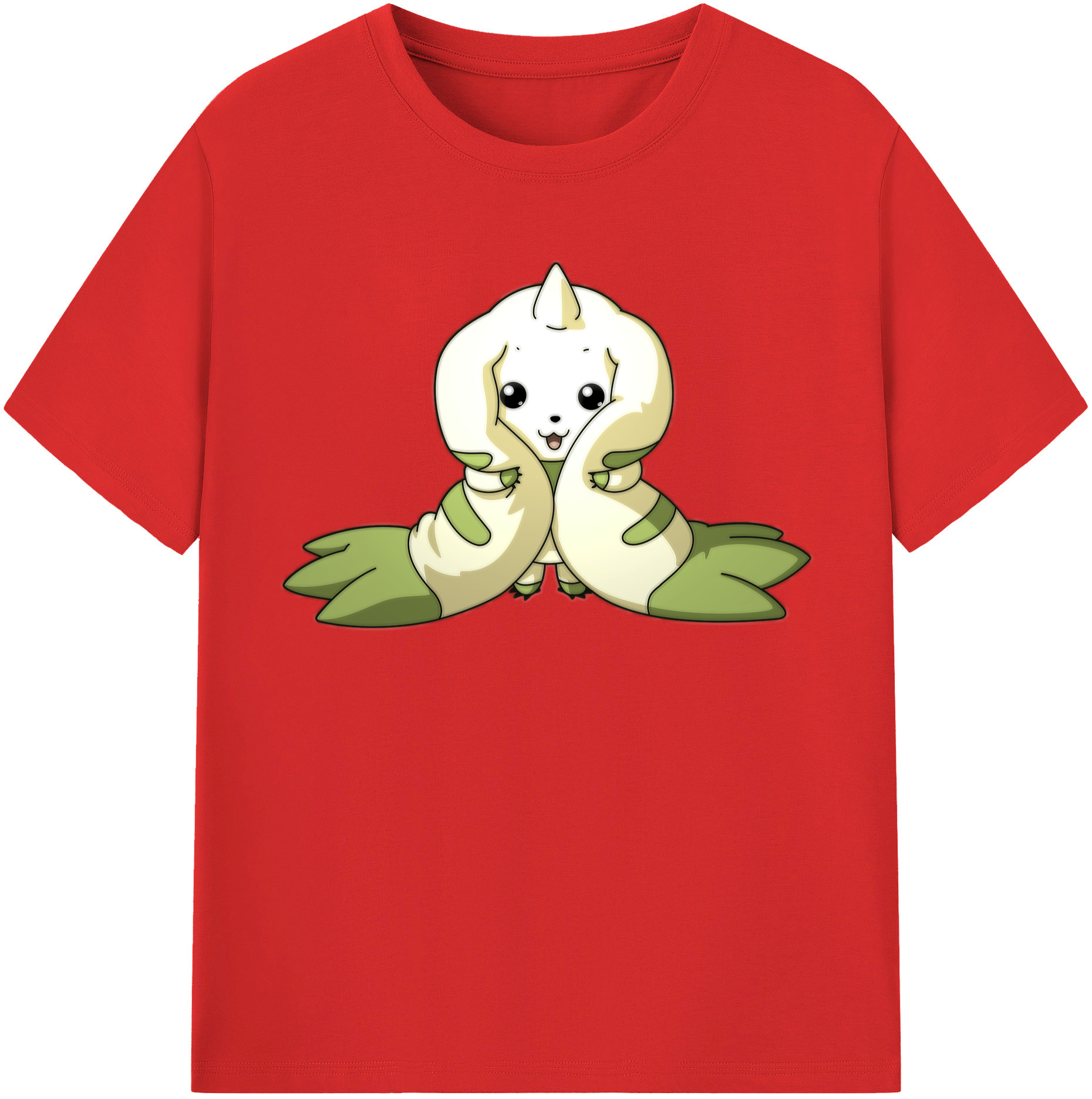 （画像用） Digimon デジタルモンスター/デジモン レディースカジュアルプリントTシャツ（綿100％）