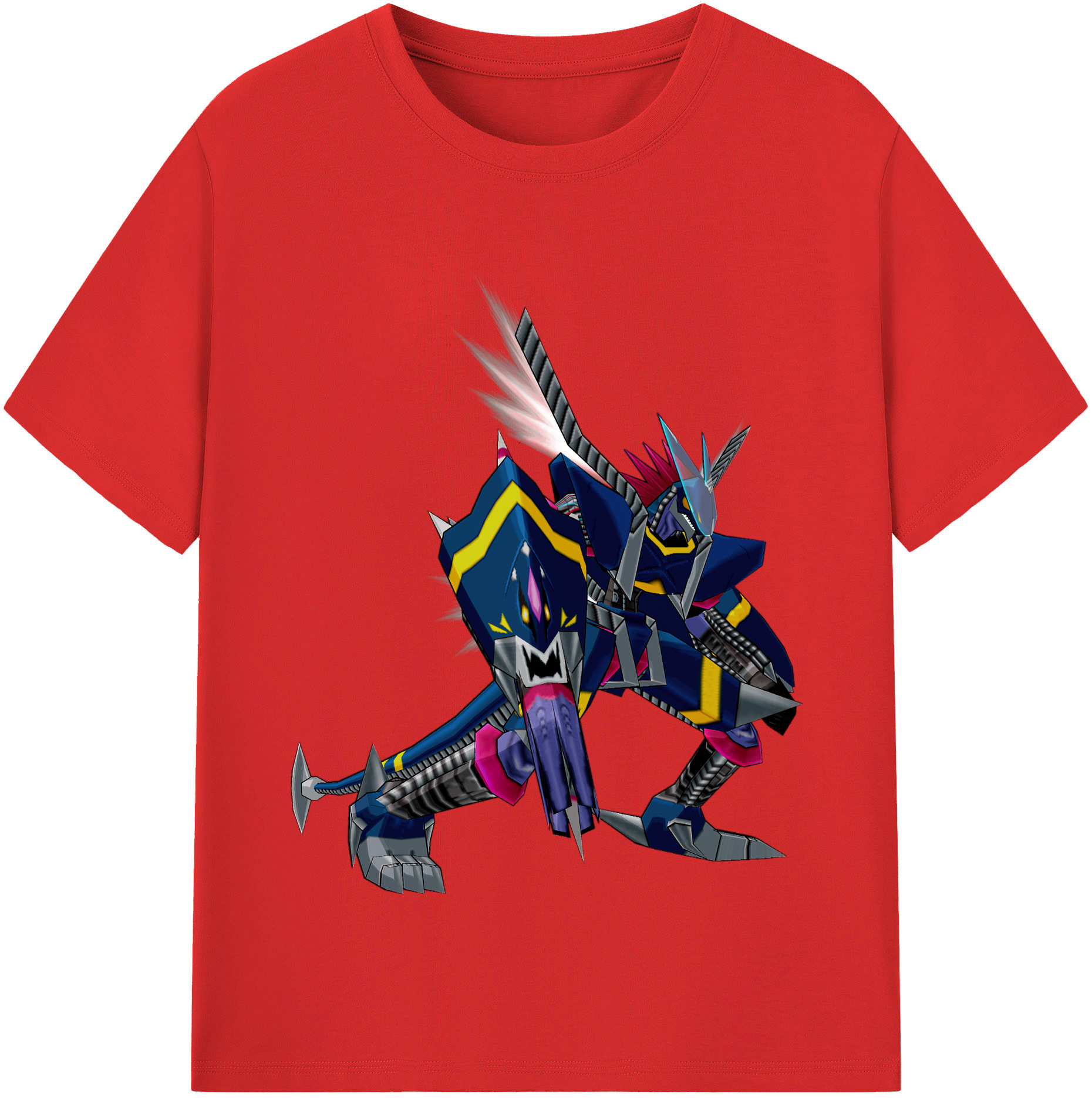 （画像用） Digimon デジタルモンスター/デジモン レディースカジュアルプリントTシャツ（綿100％）