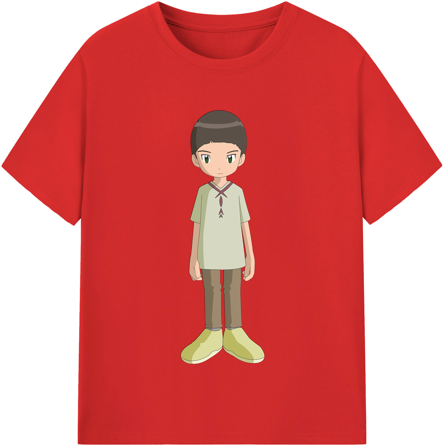 （画像用） Digimon デジタルモンスター/デジモン レディースカジュアルプリントTシャツ（綿100％）
