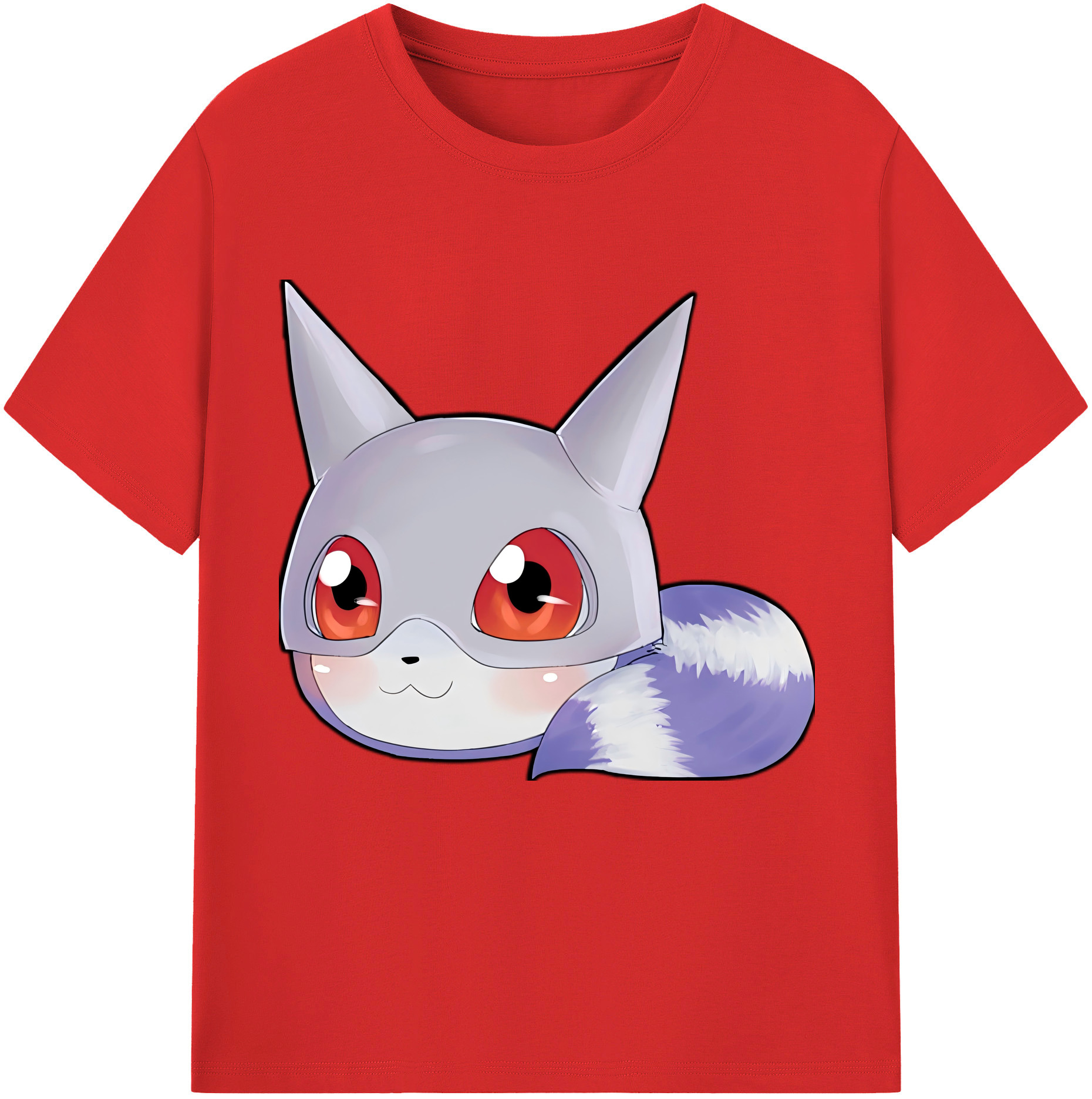 （画像用） Digimon デジタルモンスター/デジモン レディースカジュアルプリントTシャツ（綿100％）