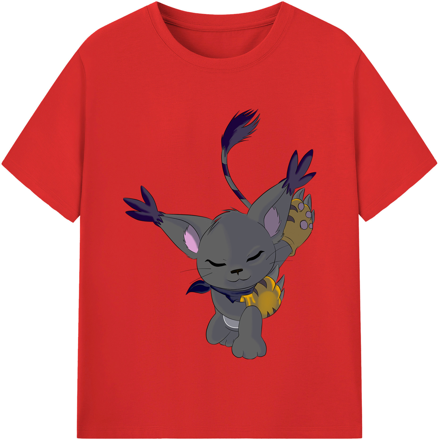 （画像用） Digimon デジタルモンスター/デジモン レディースカジュアルプリントTシャツ（綿100％）