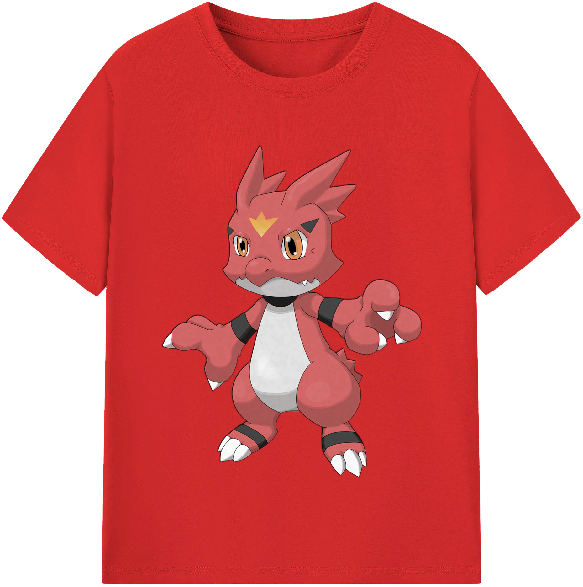 （画像用） Digimon デジタルモンスター/デジモン レディースカジュアルプリントTシャツ（綿100％）