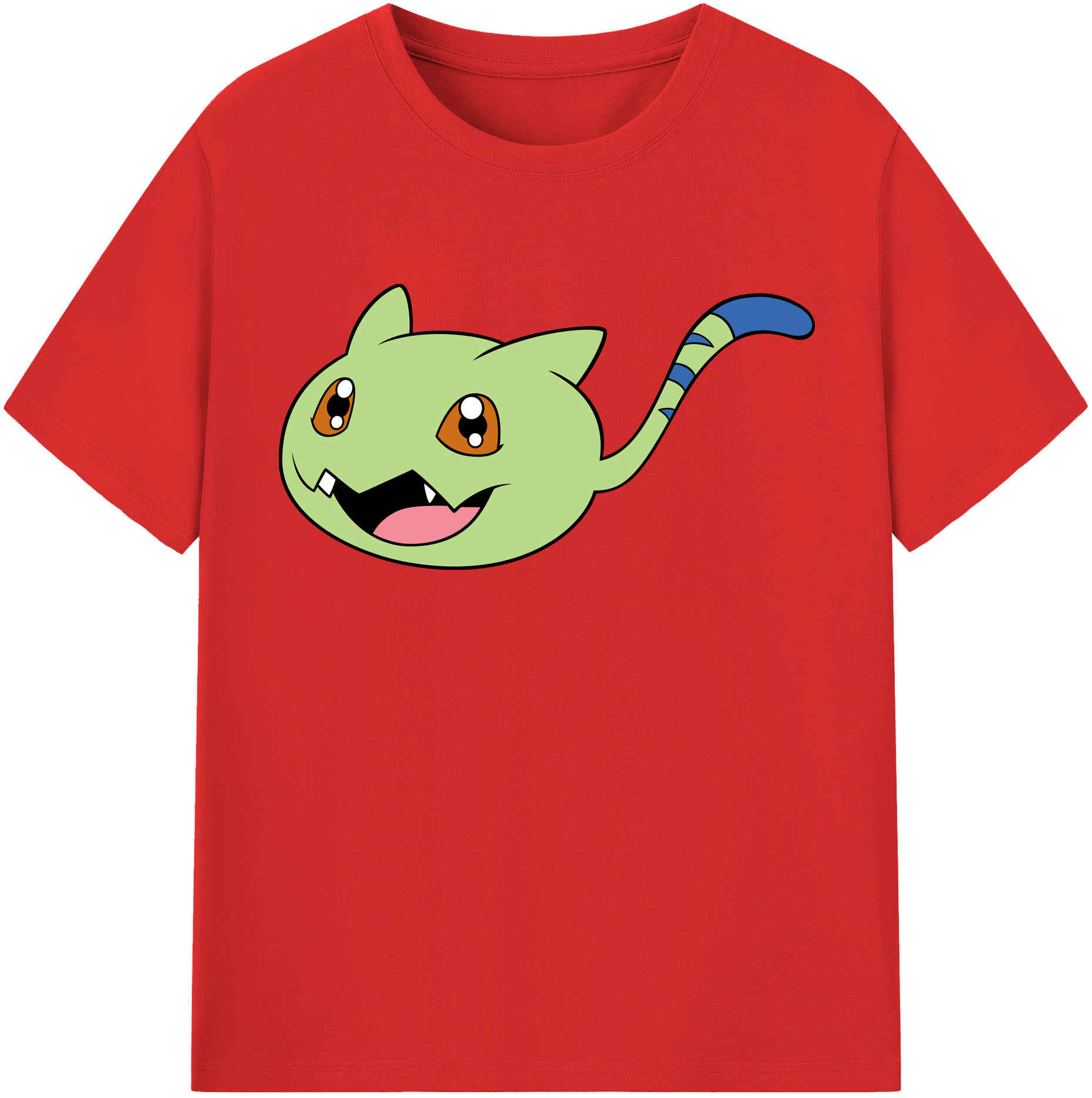 （画像用） Digimon デジタルモンスター/デジモン レディースカジュアルプリントTシャツ（綿100％）