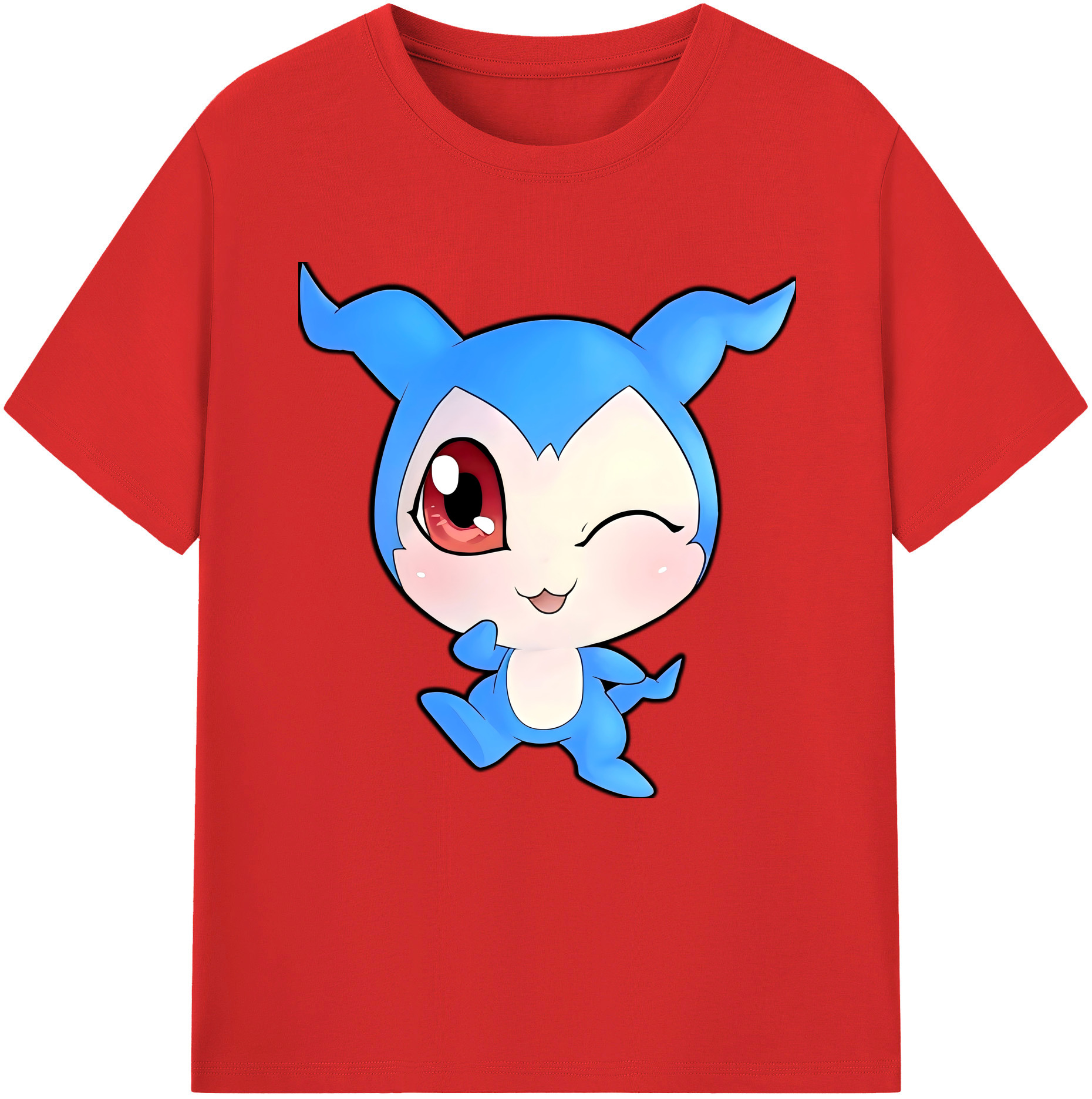 （画像用） Digimon デジタルモンスター/デジモン レディースカジュアルプリントTシャツ（綿100％）