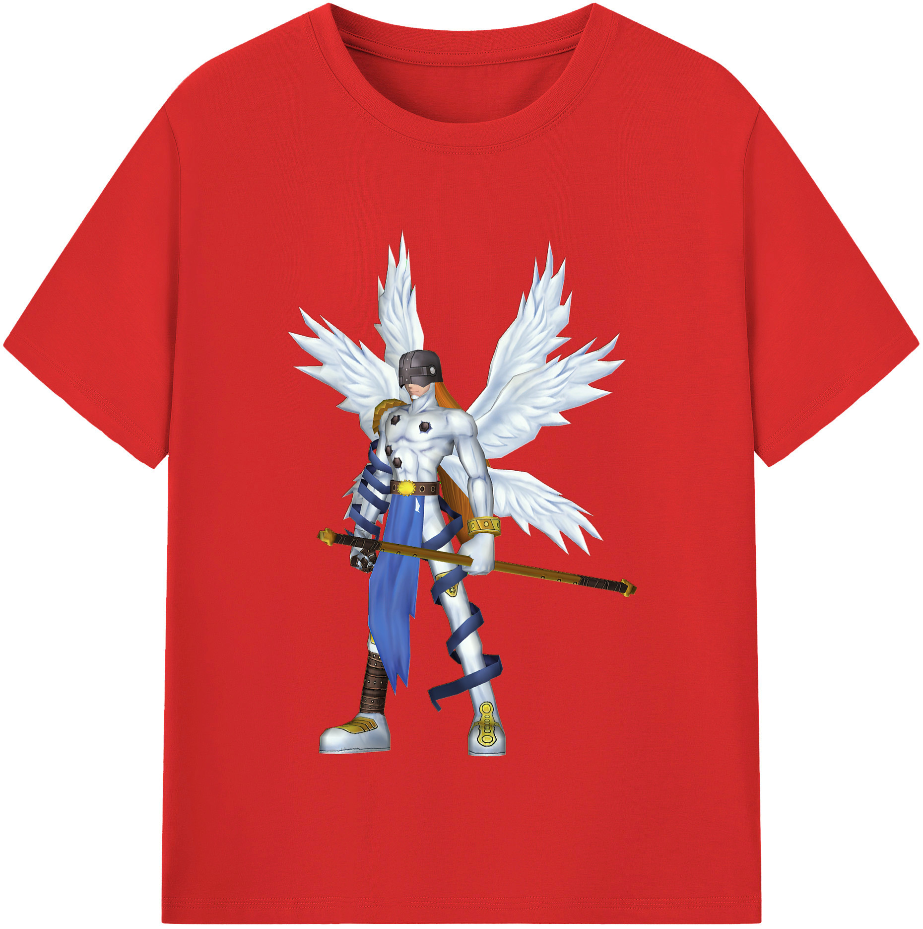 （画像用） Digimon デジタルモンスター/デジモン レディースカジュアルプリントTシャツ（綿100％）