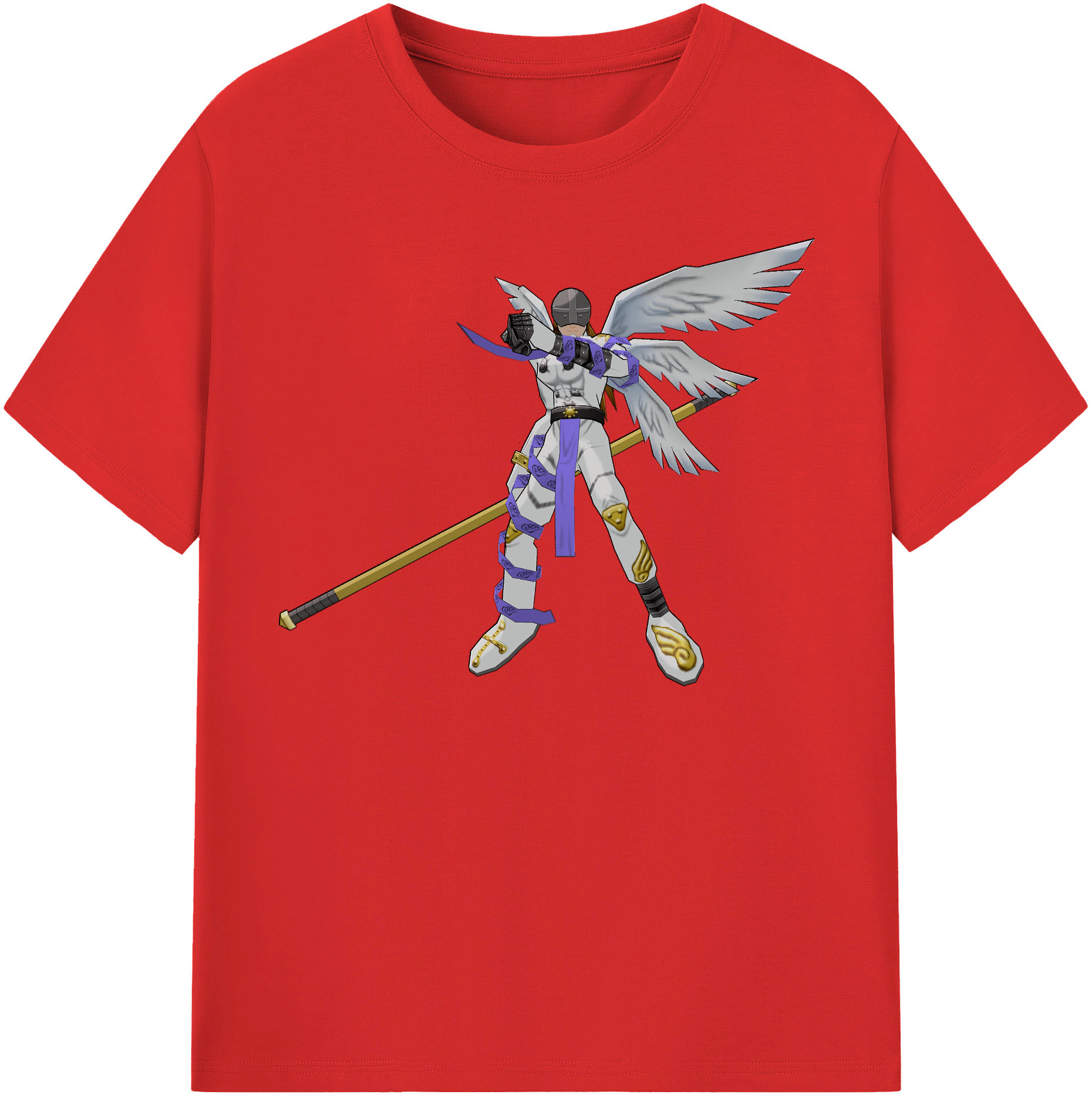 （画像用） Digimon デジタルモンスター/デジモン レディースカジュアルプリントTシャツ（綿100％）