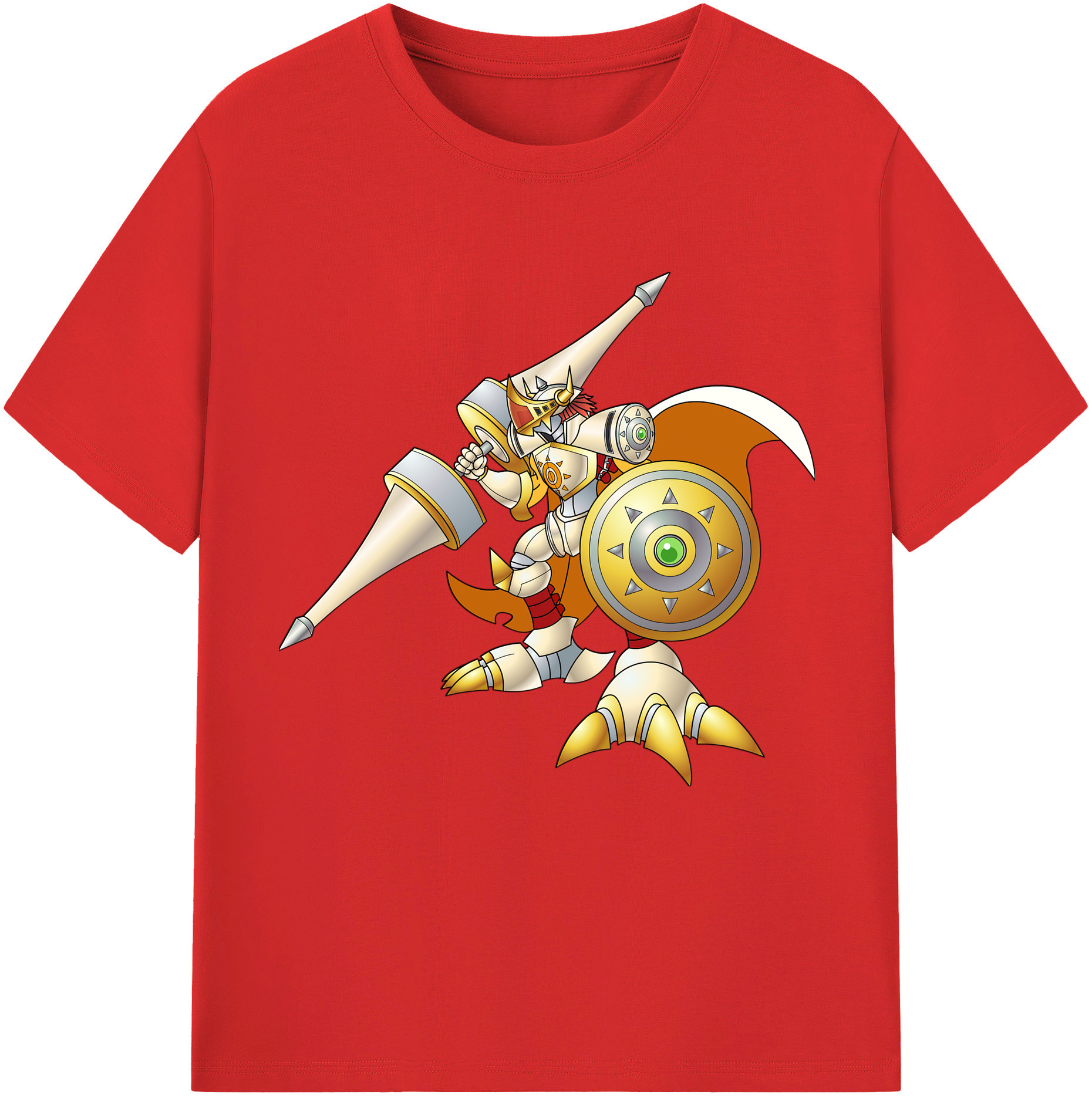 （画像用） Digimon デジタルモンスター/デジモン レディースカジュアルプリントTシャツ（綿100％）