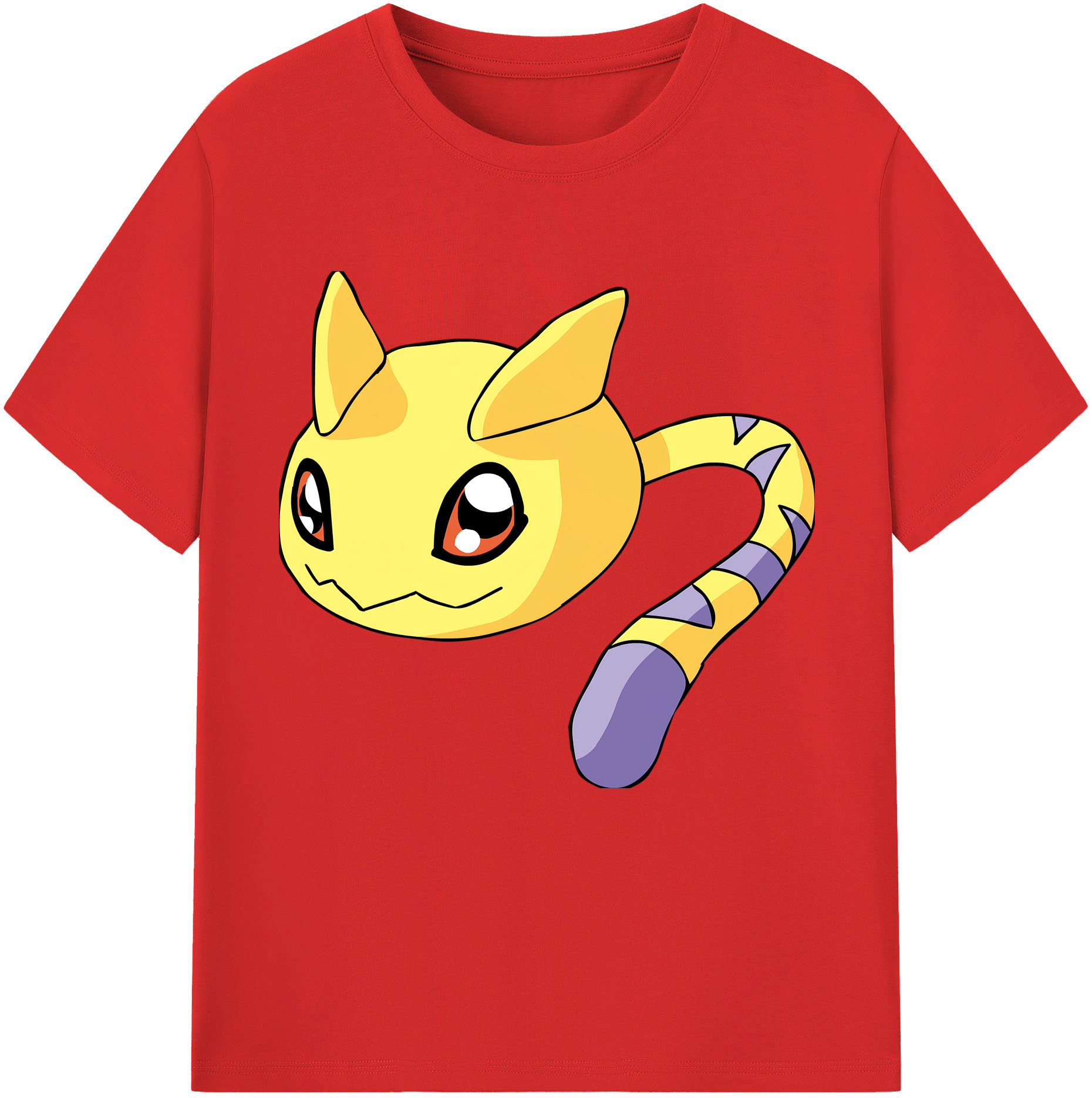 （画像用） Digimon デジタルモンスター/デジモン レディースカジュアルプリントTシャツ（綿100％）