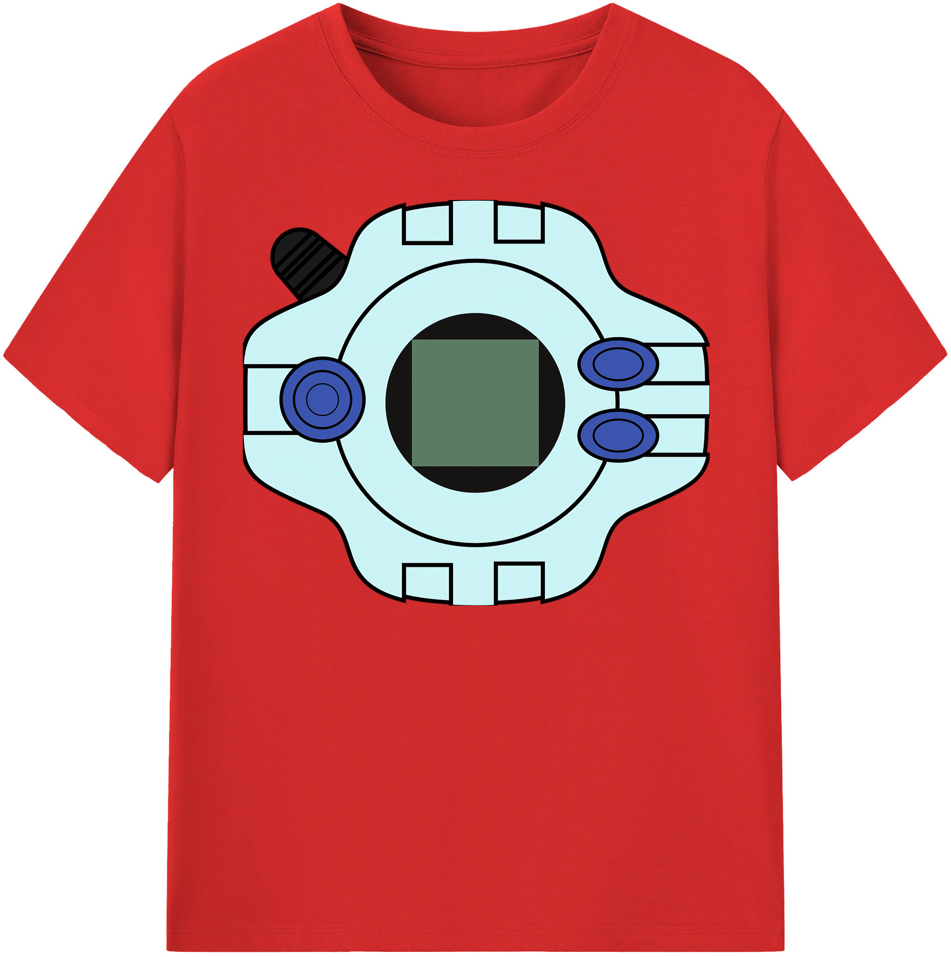 （画像用） Digimon デジタルモンスター/デジモン レディースカジュアルプリントTシャツ（綿100％）