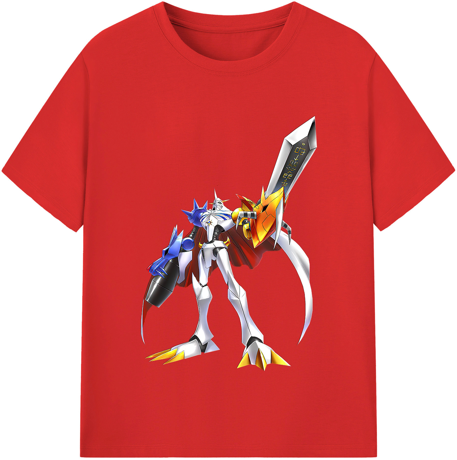（画像用） Digimon デジタルモンスター/デジモン レディースカジュアルプリントTシャツ（綿100％）