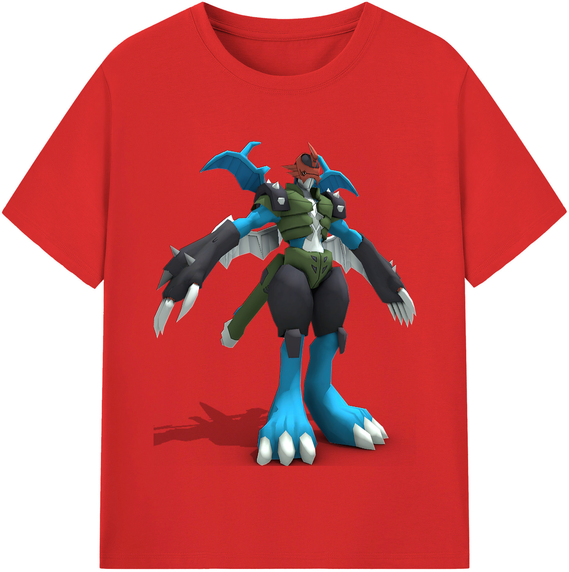 （画像用） Digimon デジタルモンスター/デジモン レディースカジュアルプリントTシャツ（綿100％）