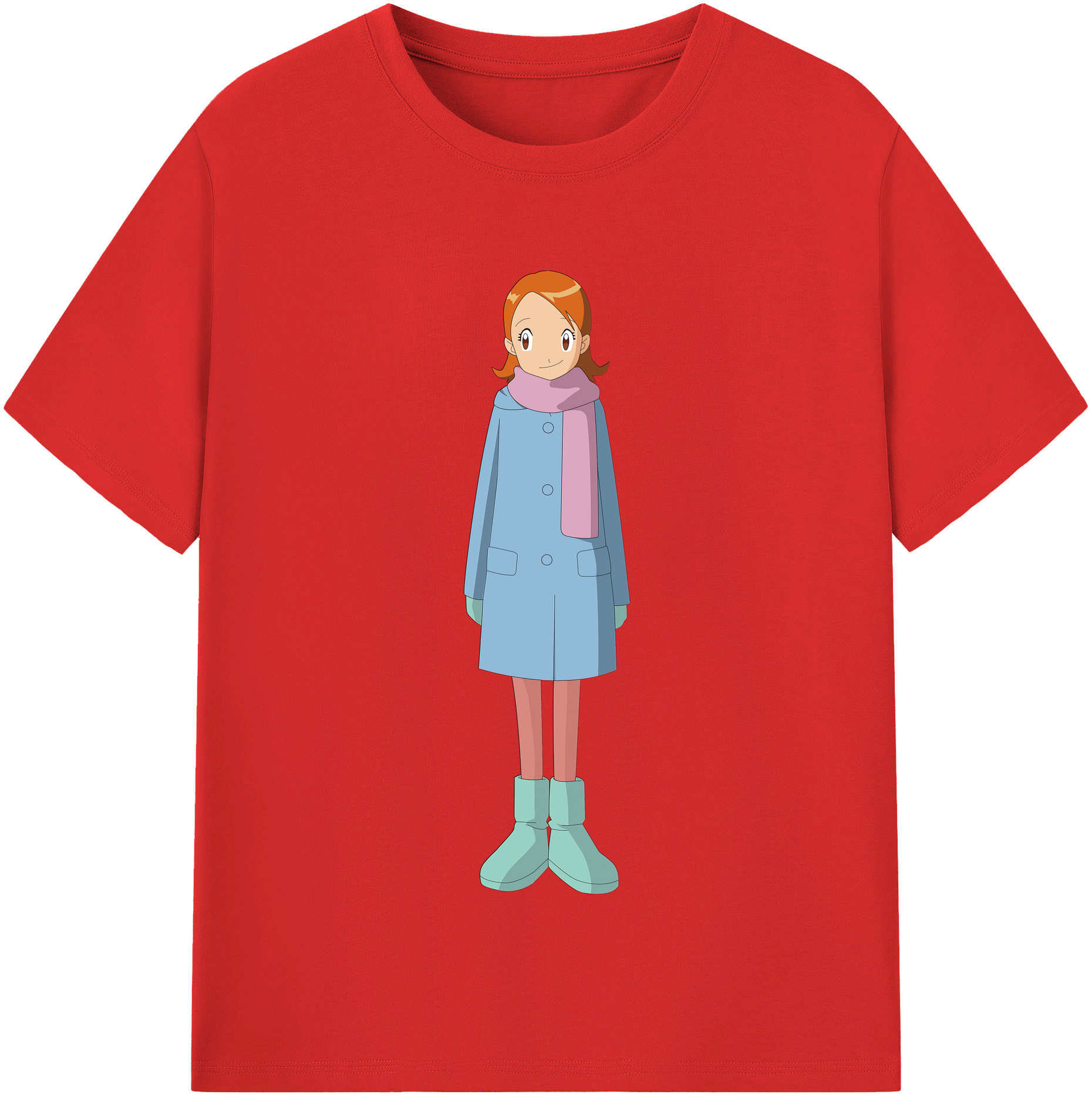 （画像用） Digimon デジタルモンスター/デジモン レディースカジュアルプリントTシャツ（綿100％）