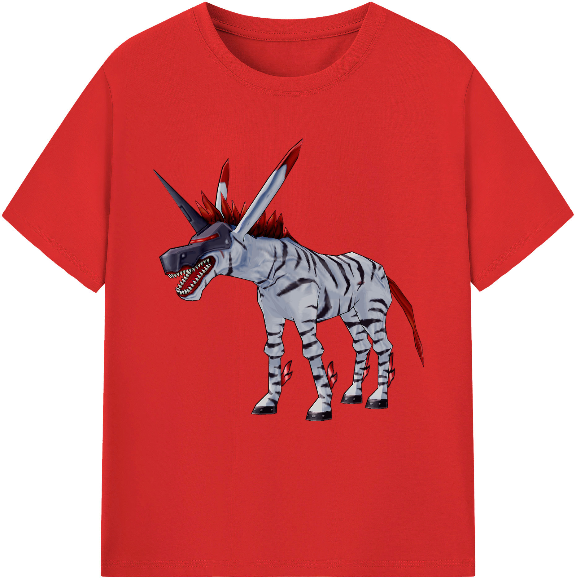 （画像用） Digimon デジタルモンスター/デジモン レディースカジュアルプリントTシャツ（綿100％）
