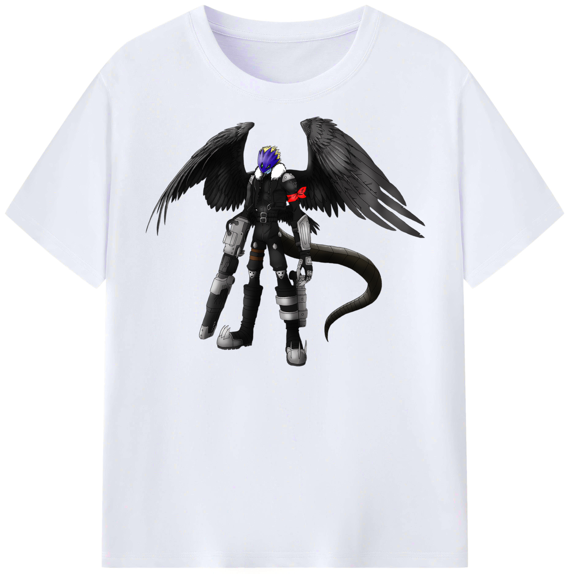 （画像用） Digimon デジタルモンスター/デジモン レディースカジュアルプリントTシャツ（綿100％）