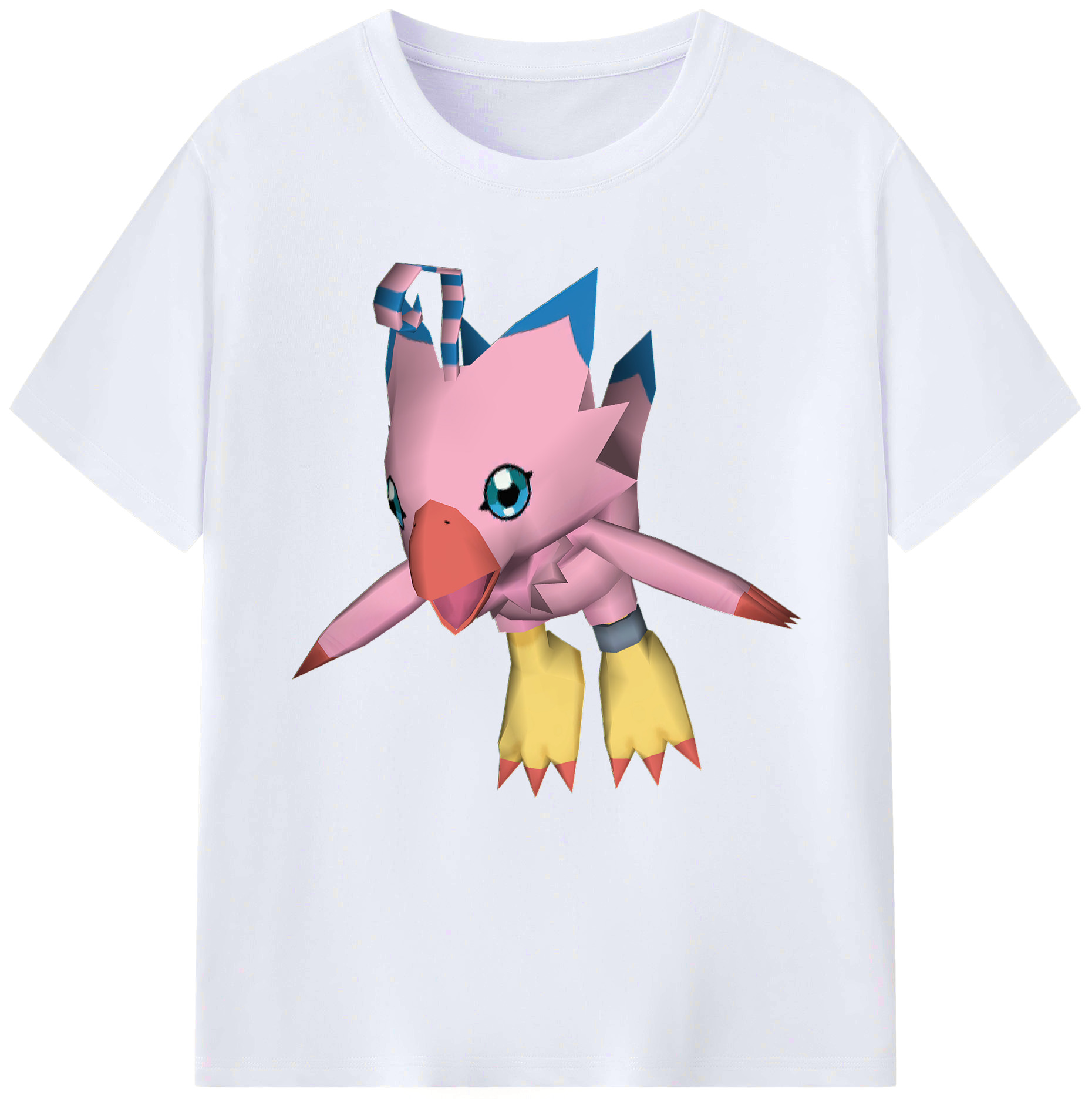 （画像用） Digimon デジタルモンスター/デジモン レディースカジュアルプリントTシャツ（綿100％）