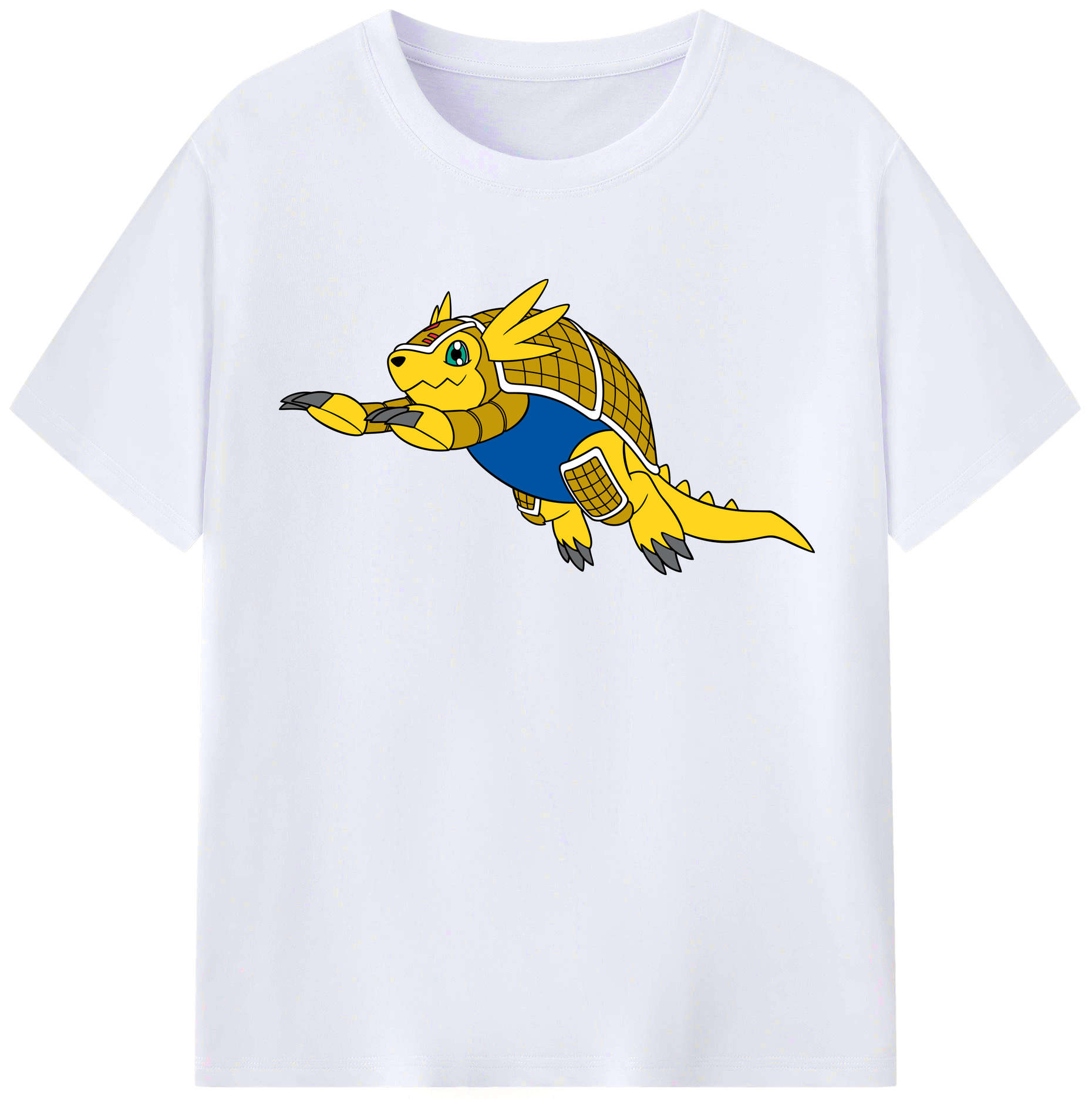 （画像用） Digimon デジタルモンスター/デジモン レディースカジュアルプリントTシャツ（綿100％）