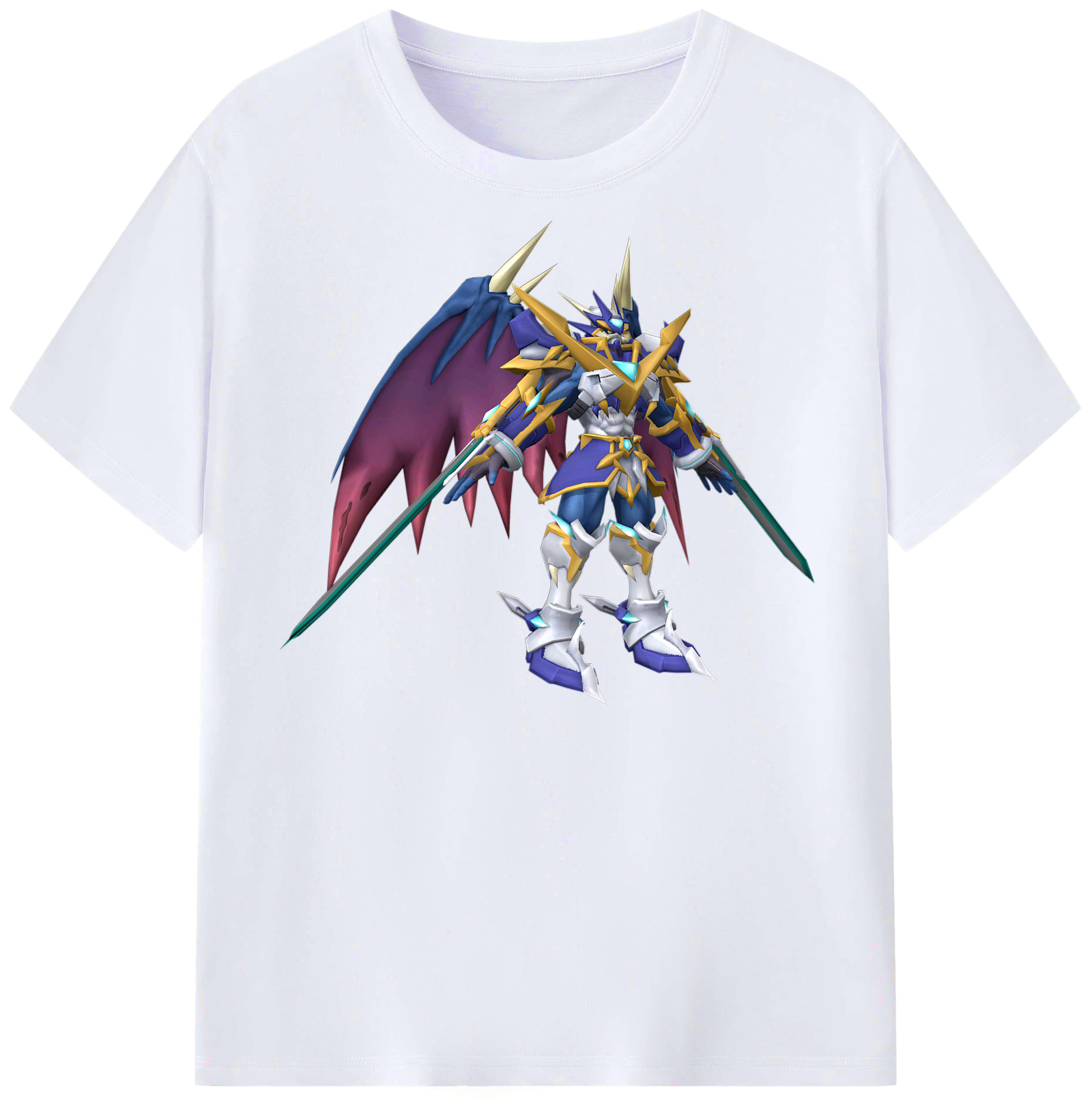 （画像用） Digimon デジタルモンスター/デジモン レディースカジュアルプリントTシャツ（綿100％）