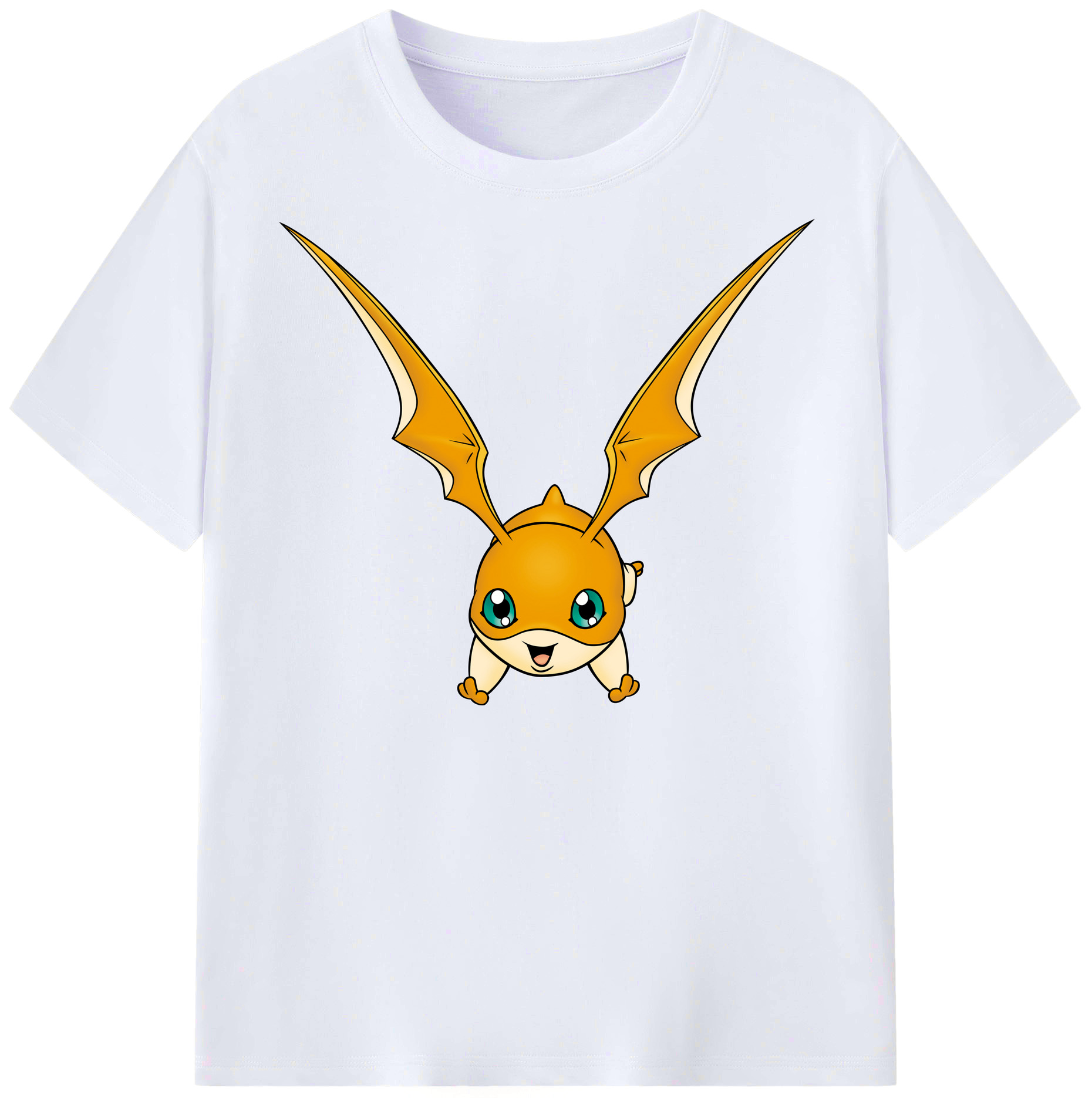 （画像用） Digimon デジタルモンスター/デジモン レディースカジュアルプリントTシャツ（綿100％）