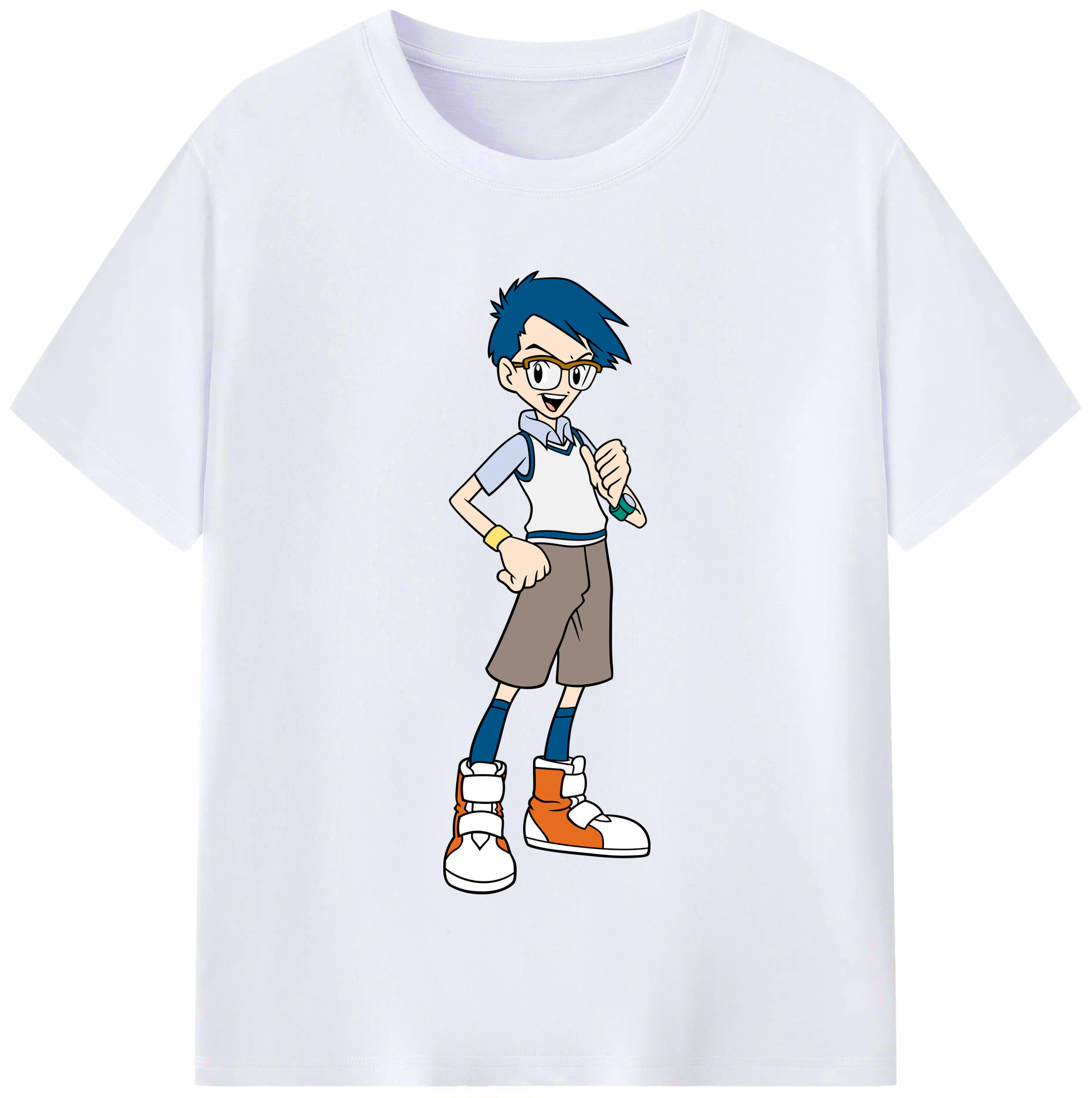 （画像用） Digimon デジタルモンスター/デジモン レディースカジュアルプリントTシャツ（綿100％）