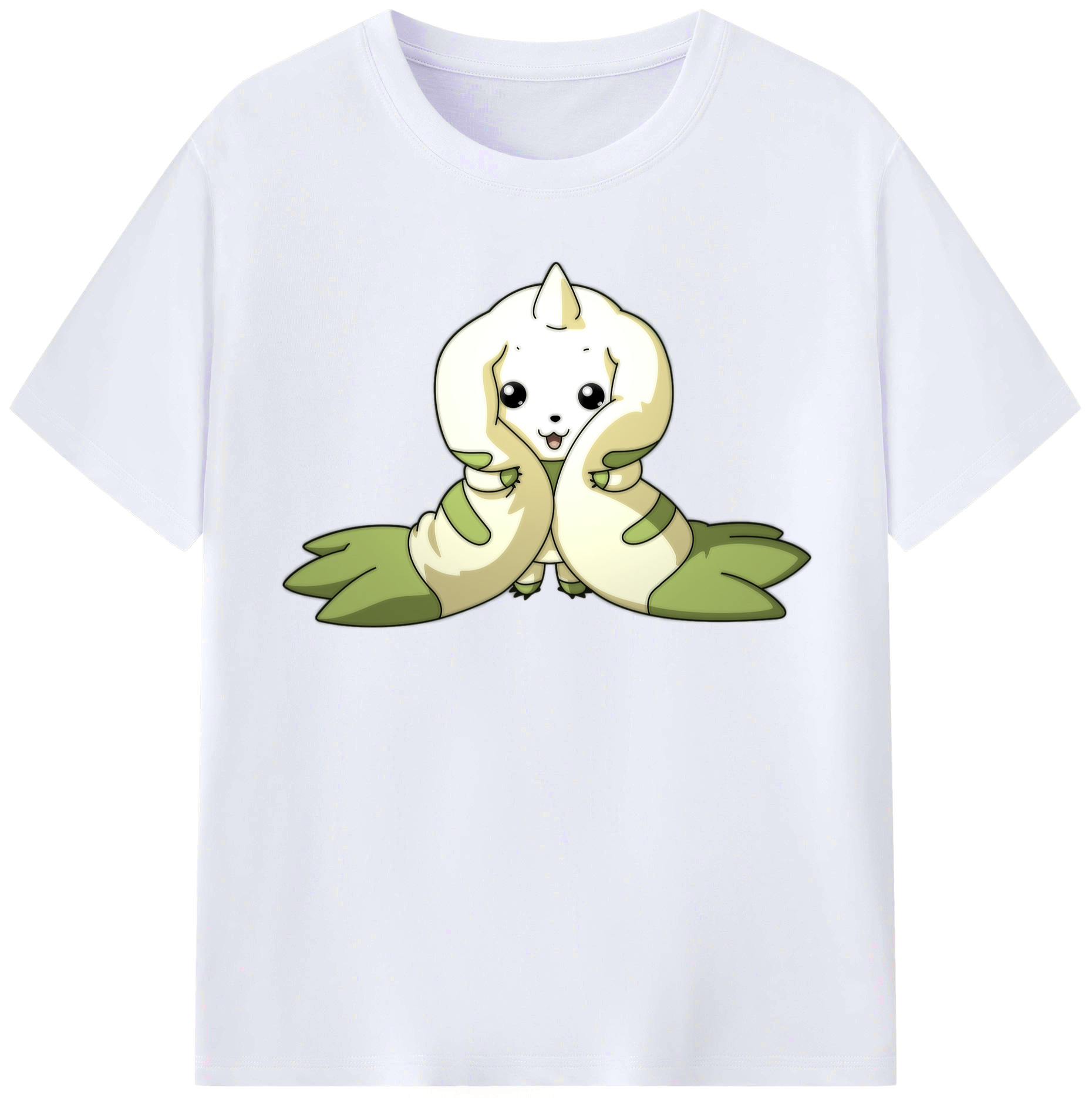 （画像用） Digimon デジタルモンスター/デジモン レディースカジュアルプリントTシャツ（綿100％）