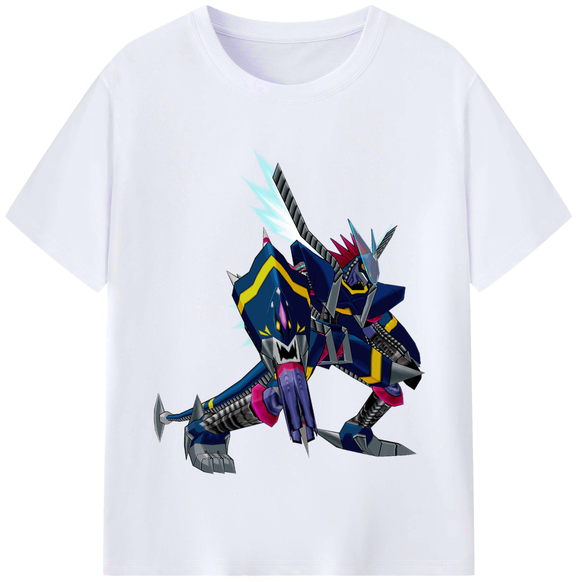 （画像用） Digimon デジタルモンスター/デジモン レディースカジュアルプリントTシャツ（綿100％）