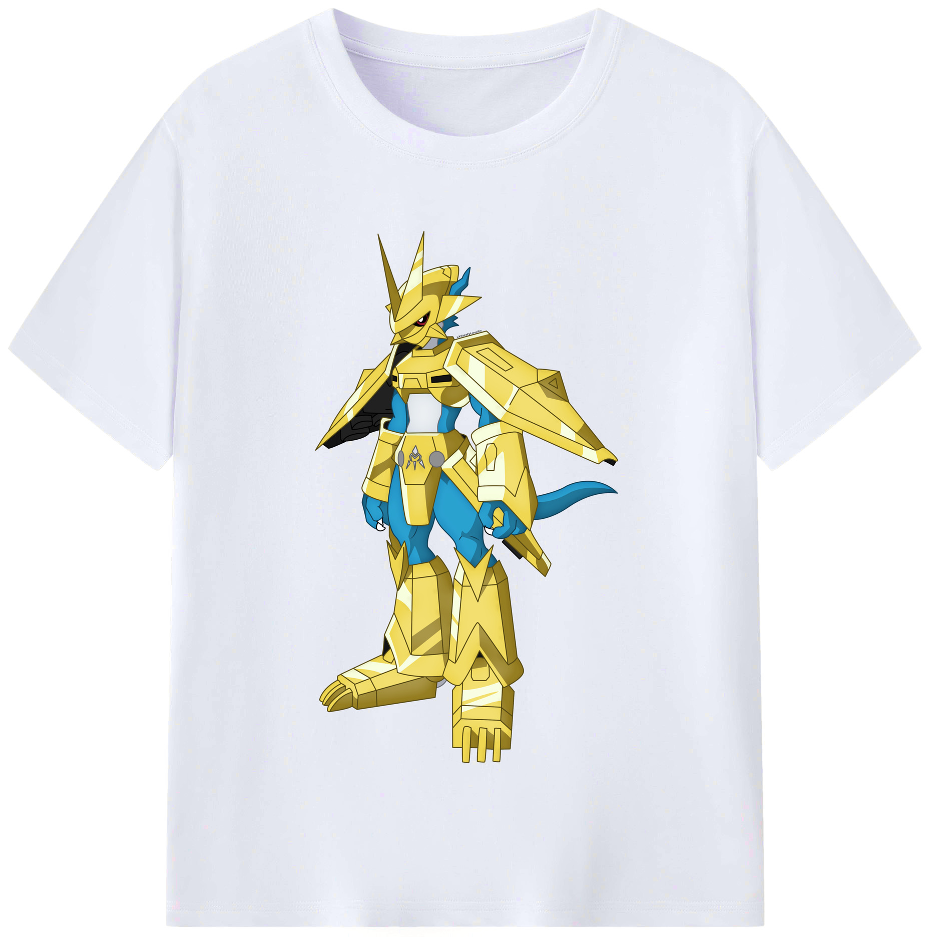 （画像用） Digimon デジタルモンスター/デジモン レディースカジュアルプリントTシャツ（綿100％）