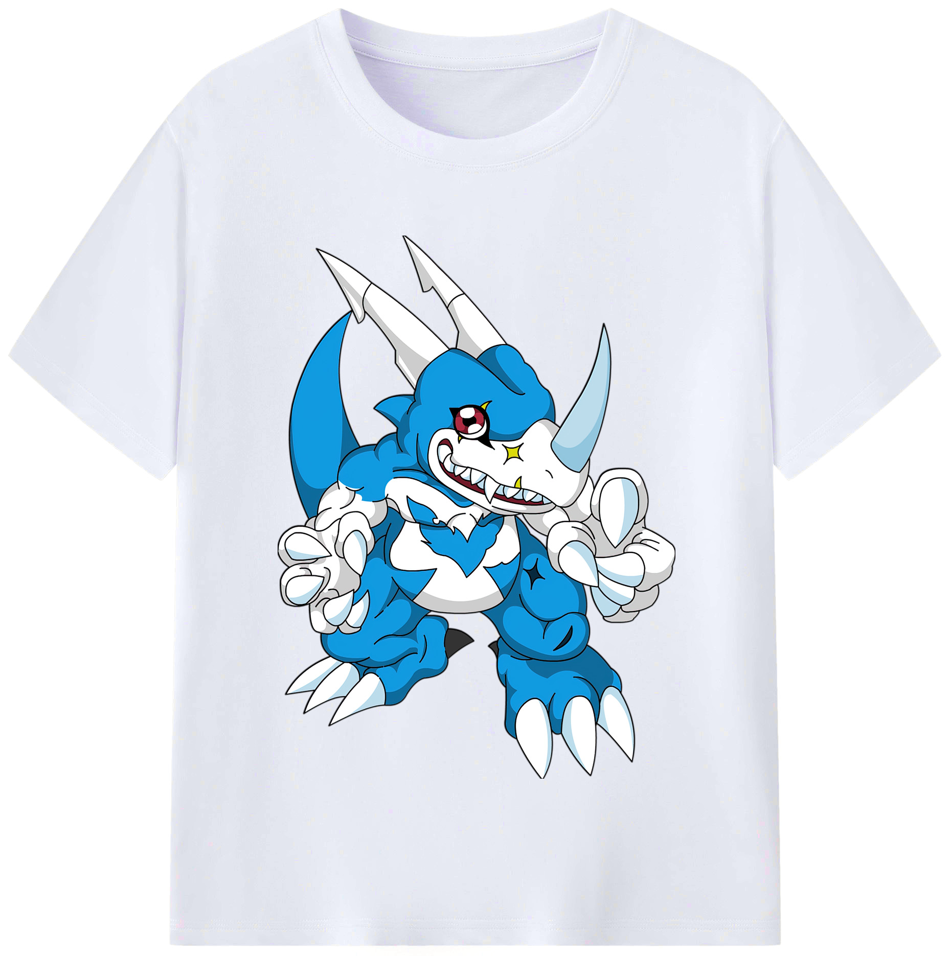 （画像用） Digimon デジタルモンスター/デジモン レディースカジュアルプリントTシャツ（綿100％）