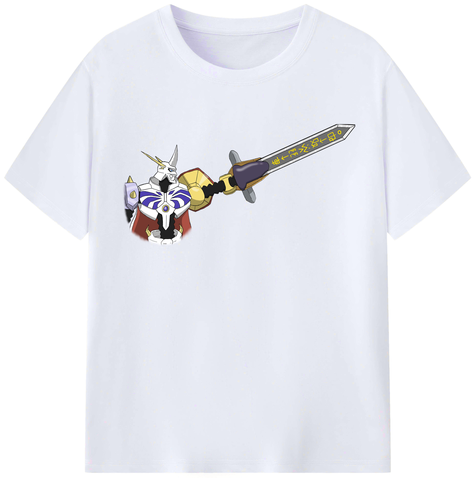 （画像用） Digimon デジタルモンスター/デジモン レディースカジュアルプリントTシャツ（綿100％）