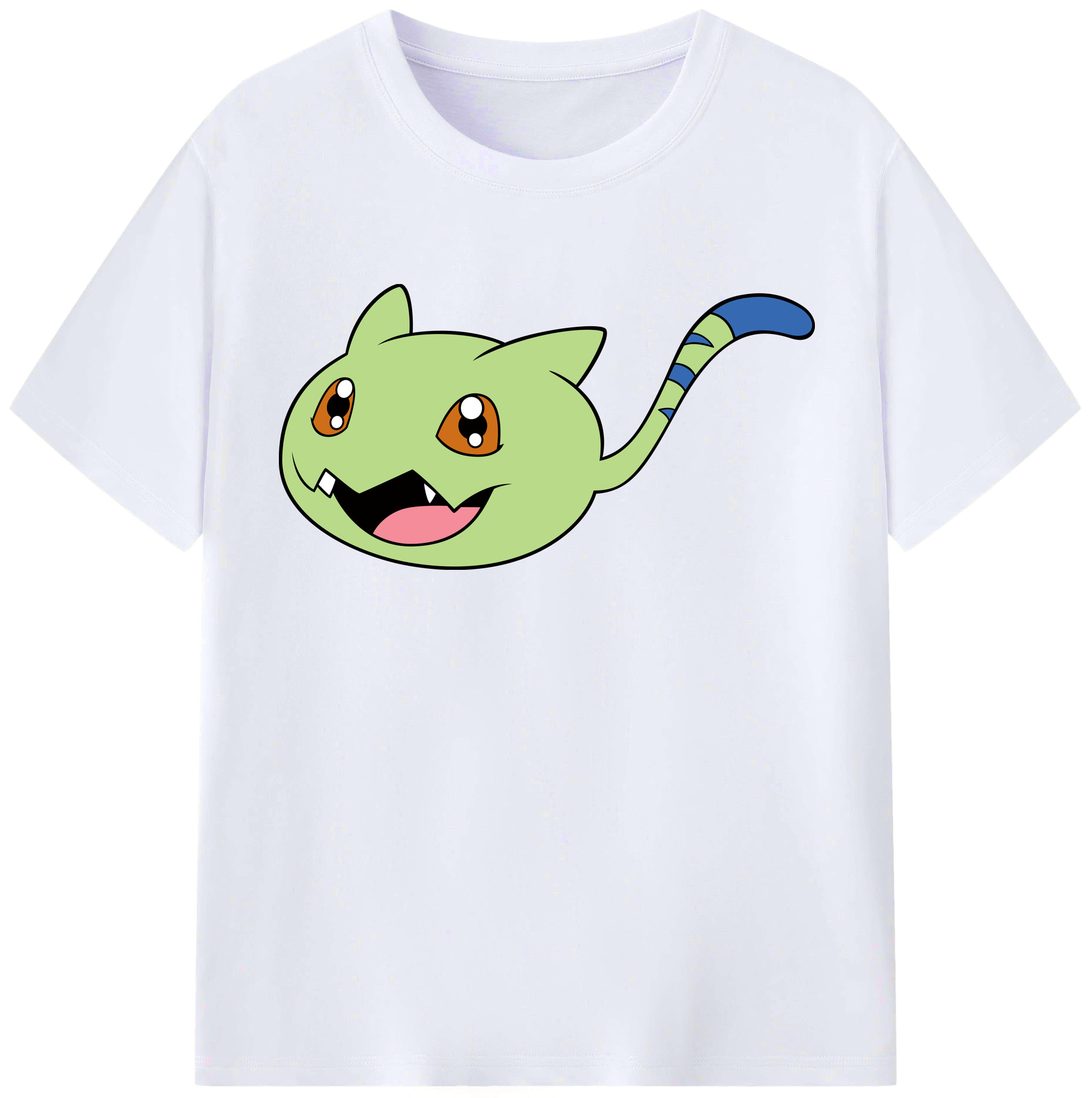 （画像用） Digimon デジタルモンスター/デジモン レディースカジュアルプリントTシャツ（綿100％）