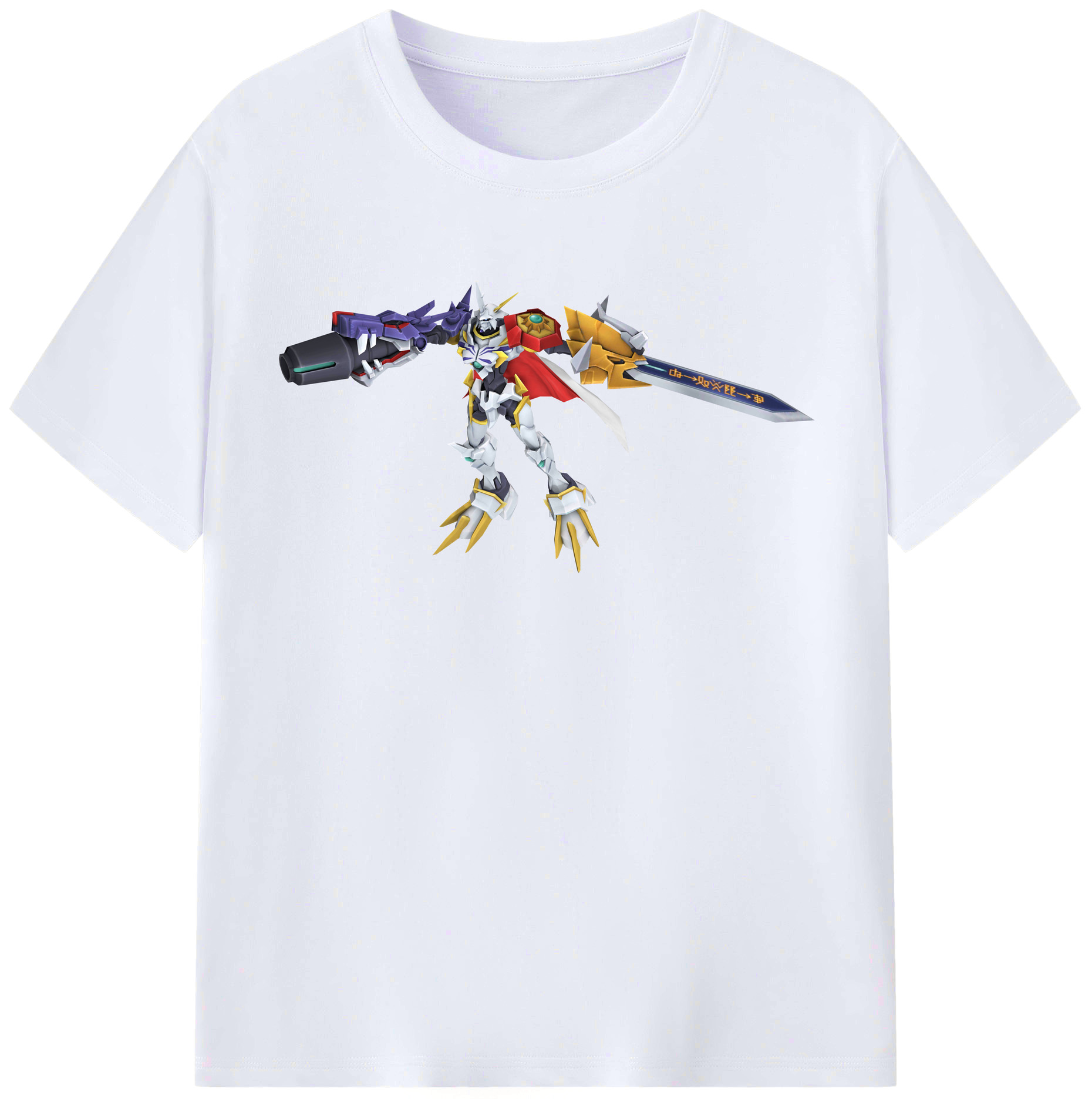 （画像用） Digimon デジタルモンスター/デジモン レディースカジュアルプリントTシャツ（綿100％）
