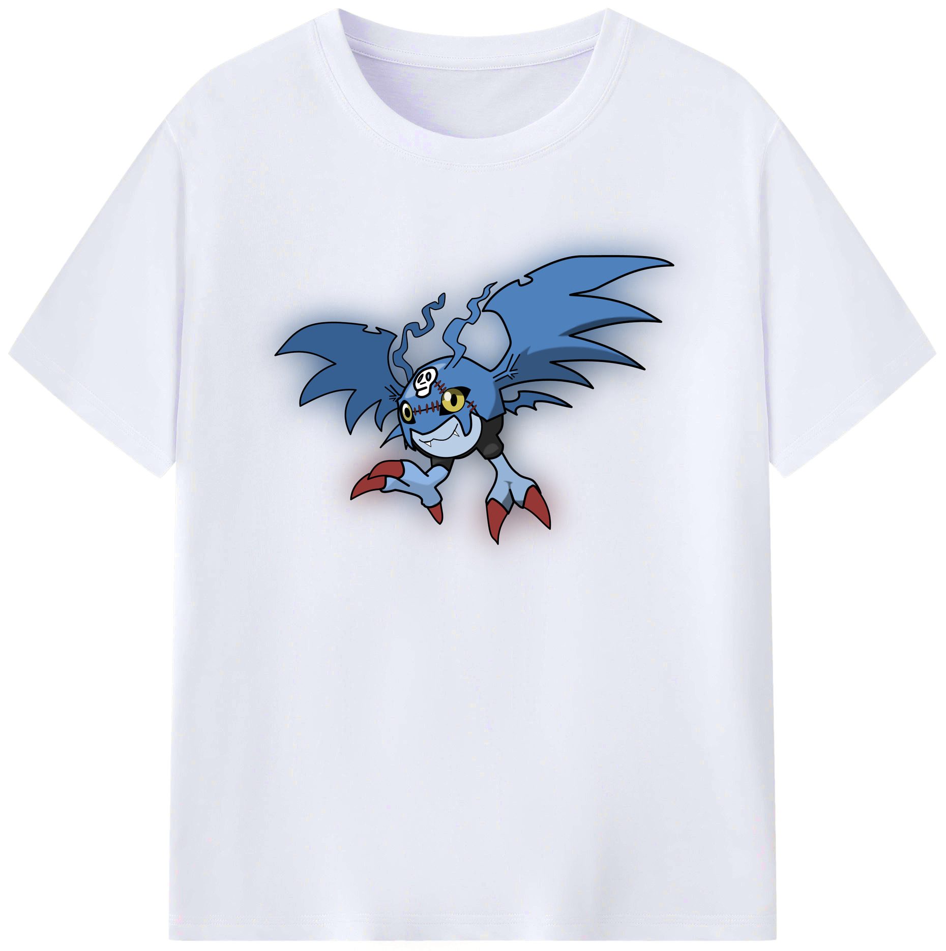 （画像用） Digimon デジタルモンスター/デジモン レディースカジュアルプリントTシャツ（綿100％）