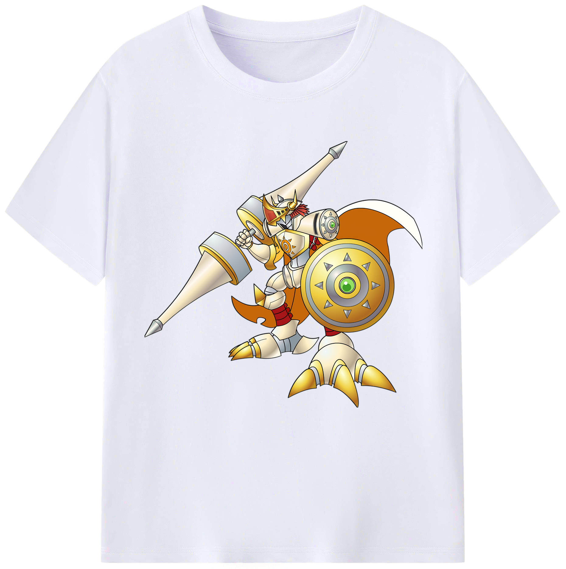 （画像用） Digimon デジタルモンスター/デジモン レディースカジュアルプリントTシャツ（綿100％）