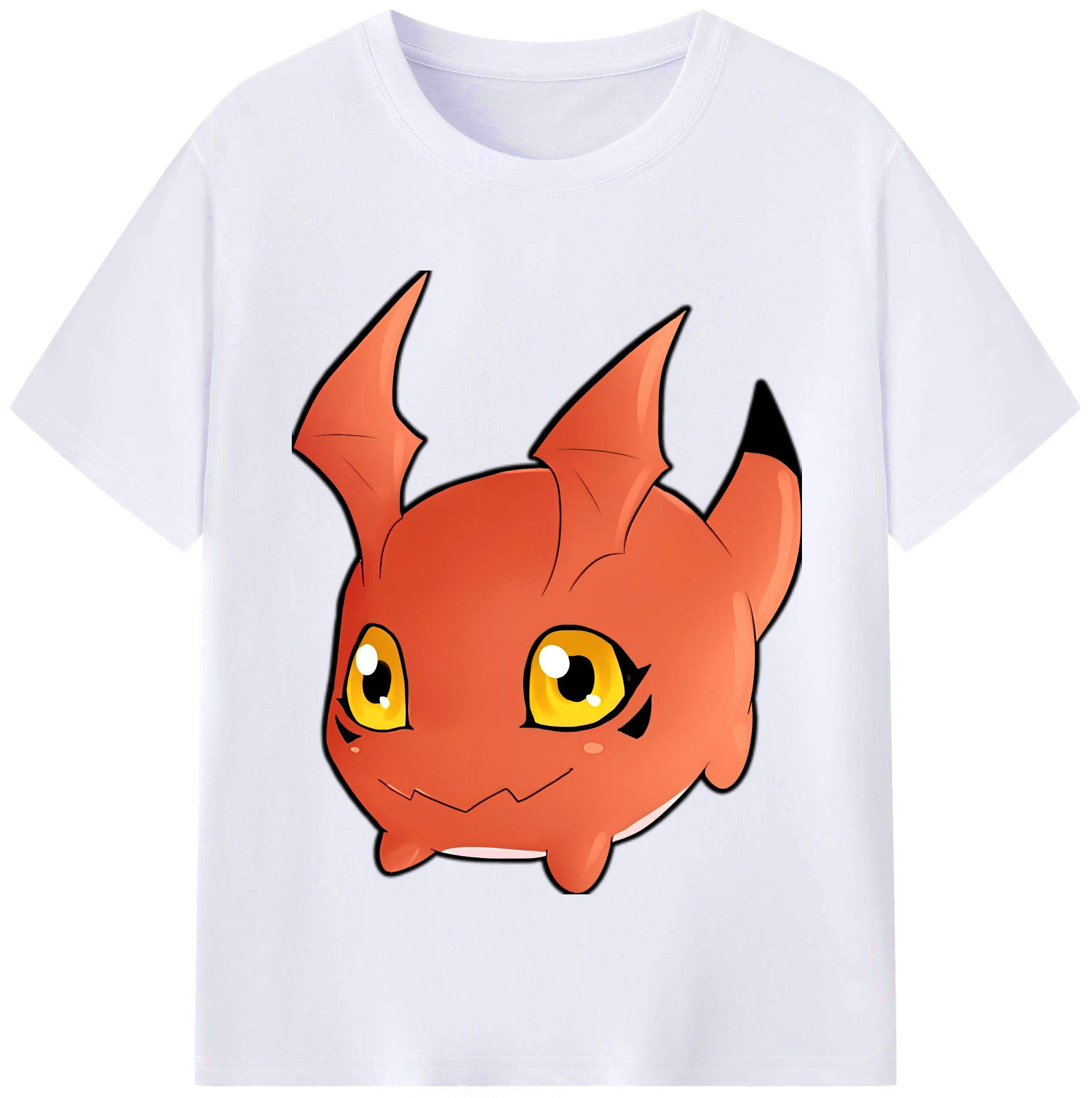 （画像用） Digimon デジタルモンスター/デジモン レディースカジュアルプリントTシャツ（綿100％）