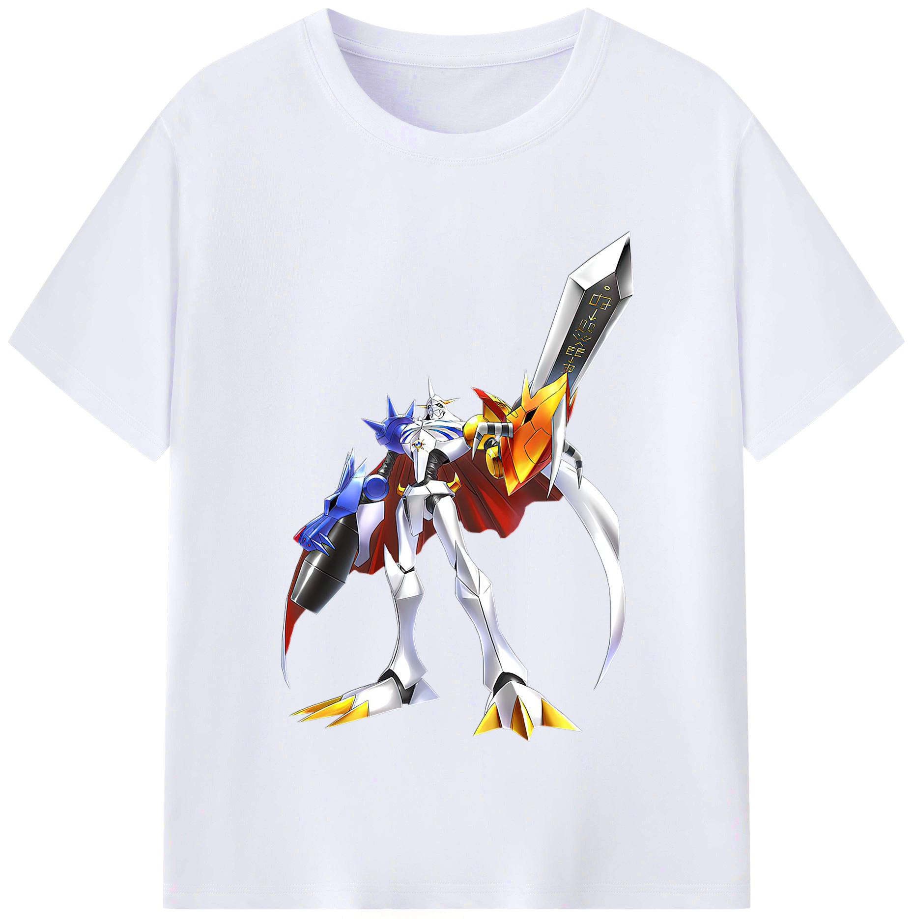（画像用） Digimon デジタルモンスター/デジモン レディースカジュアルプリントTシャツ（綿100％）