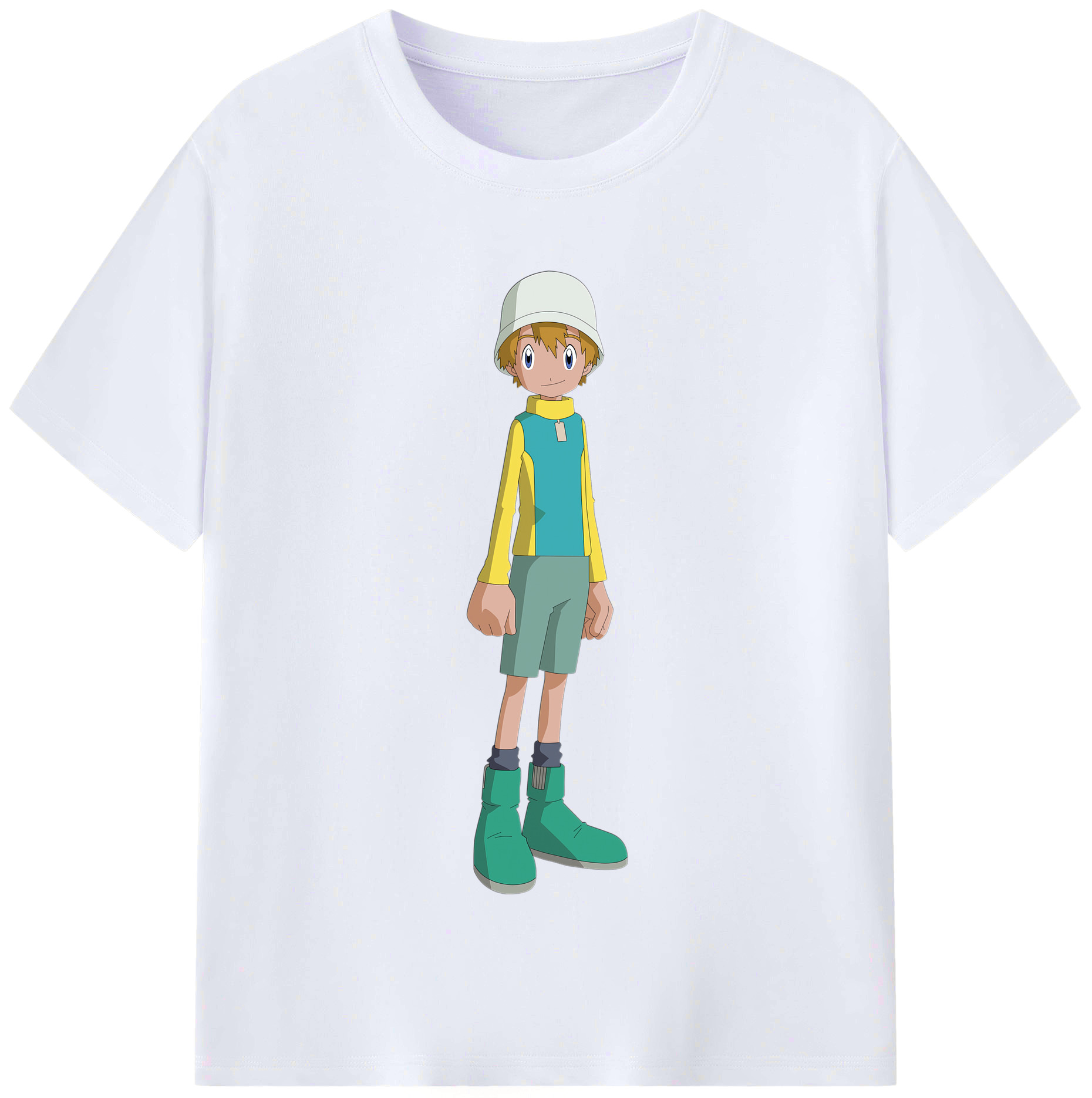 （画像用） Digimon デジタルモンスター/デジモン レディースカジュアルプリントTシャツ（綿100％）