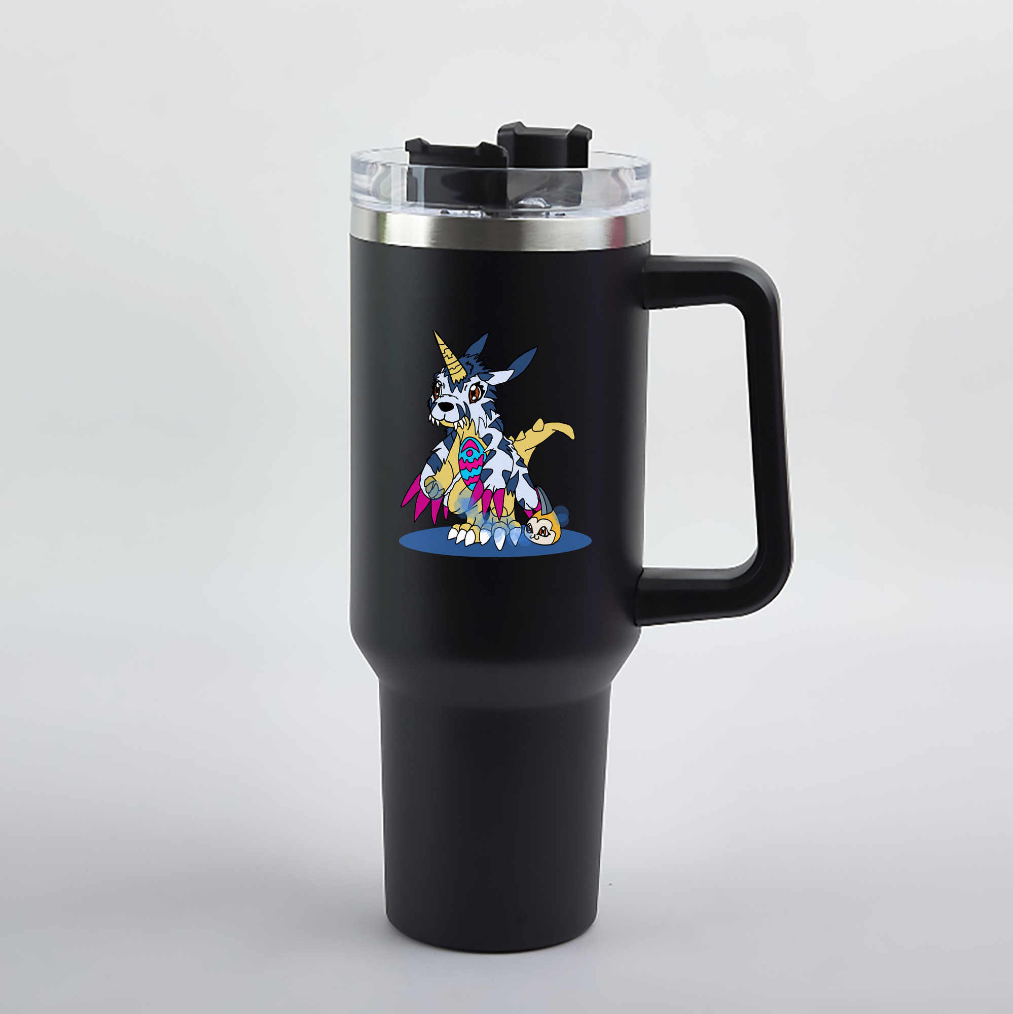 （画像用） Digimon デジタルモンスター/デジモン 1200mL車用タンブラー（カラープリント）