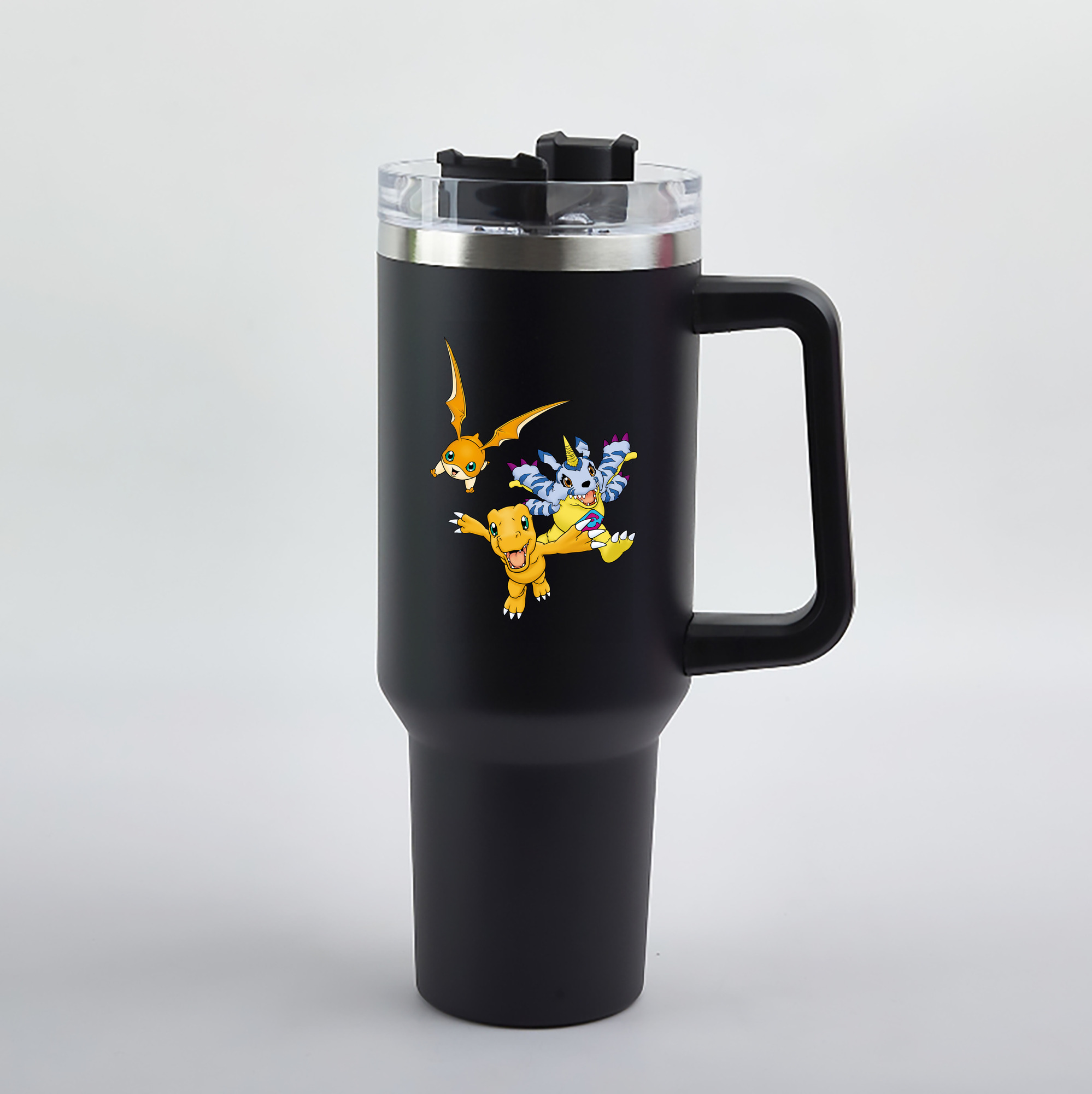 （画像用） Digimon デジタルモンスター/デジモン 1200mL車用タンブラー（カラープリント）