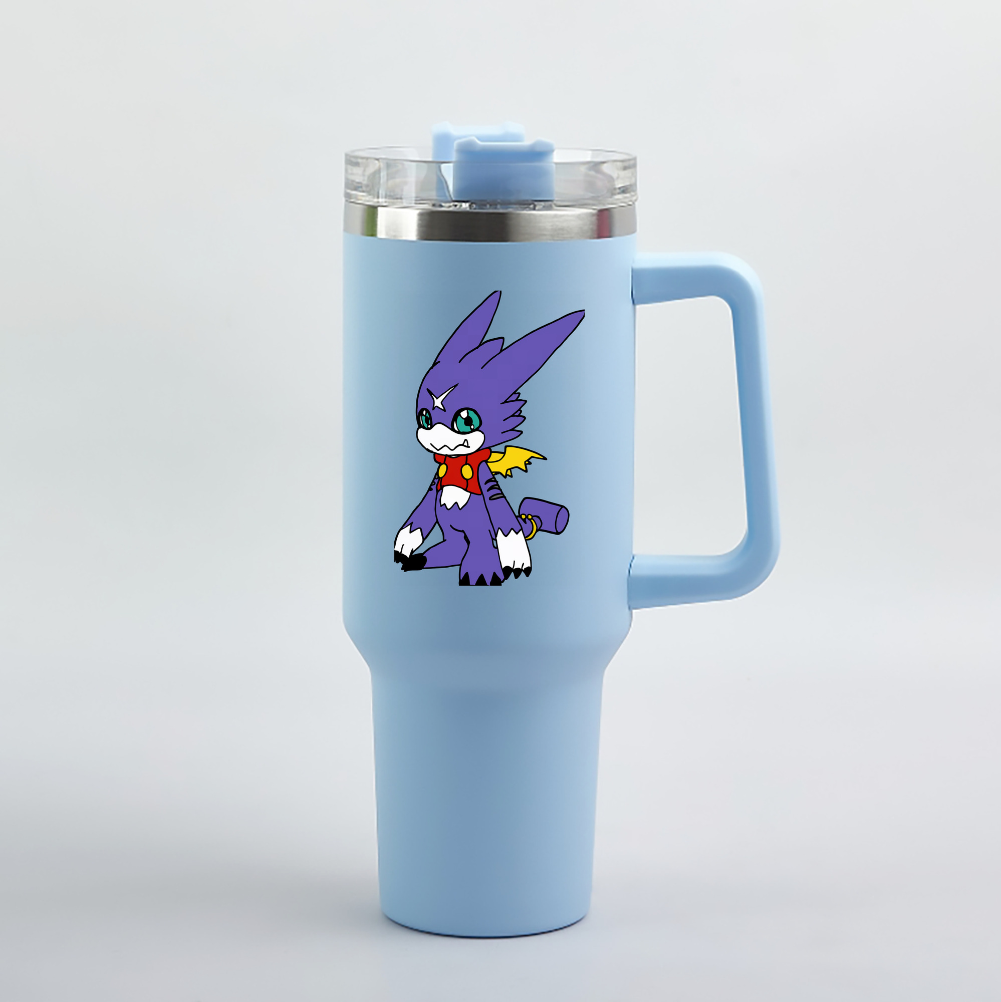 （画像用） Digimon デジタルモンスター/デジモン 1200mL車用タンブラー（カラープリント）