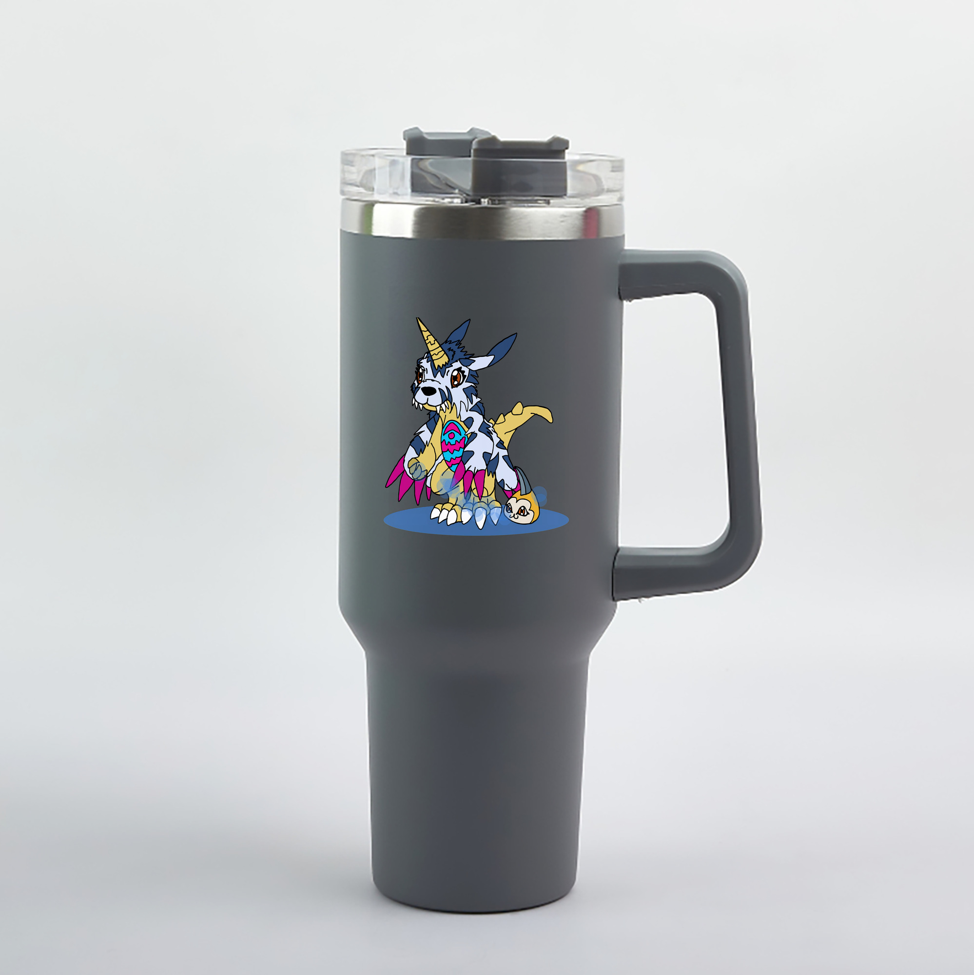 （画像用） Digimon デジタルモンスター/デジモン 1200mL車用タンブラー（カラープリント）