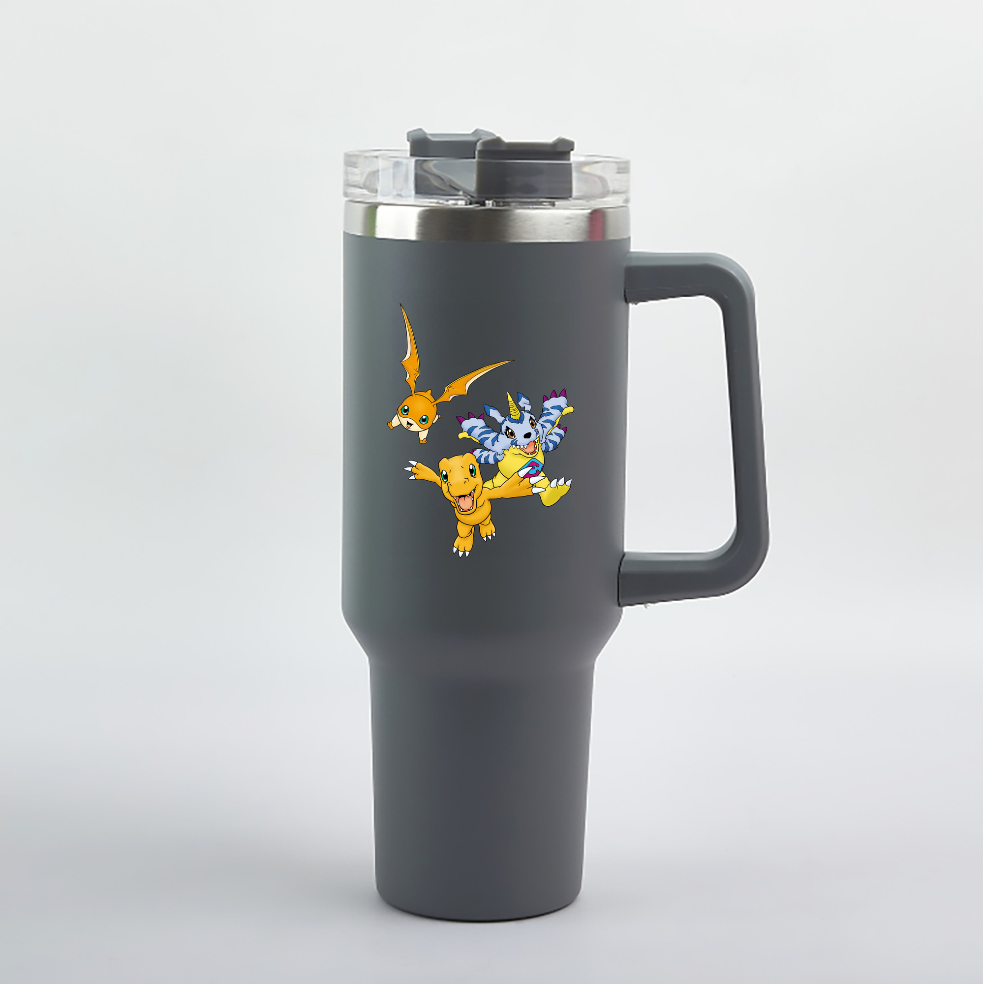 （画像用） Digimon デジタルモンスター/デジモン 1200mL車用タンブラー（カラープリント）