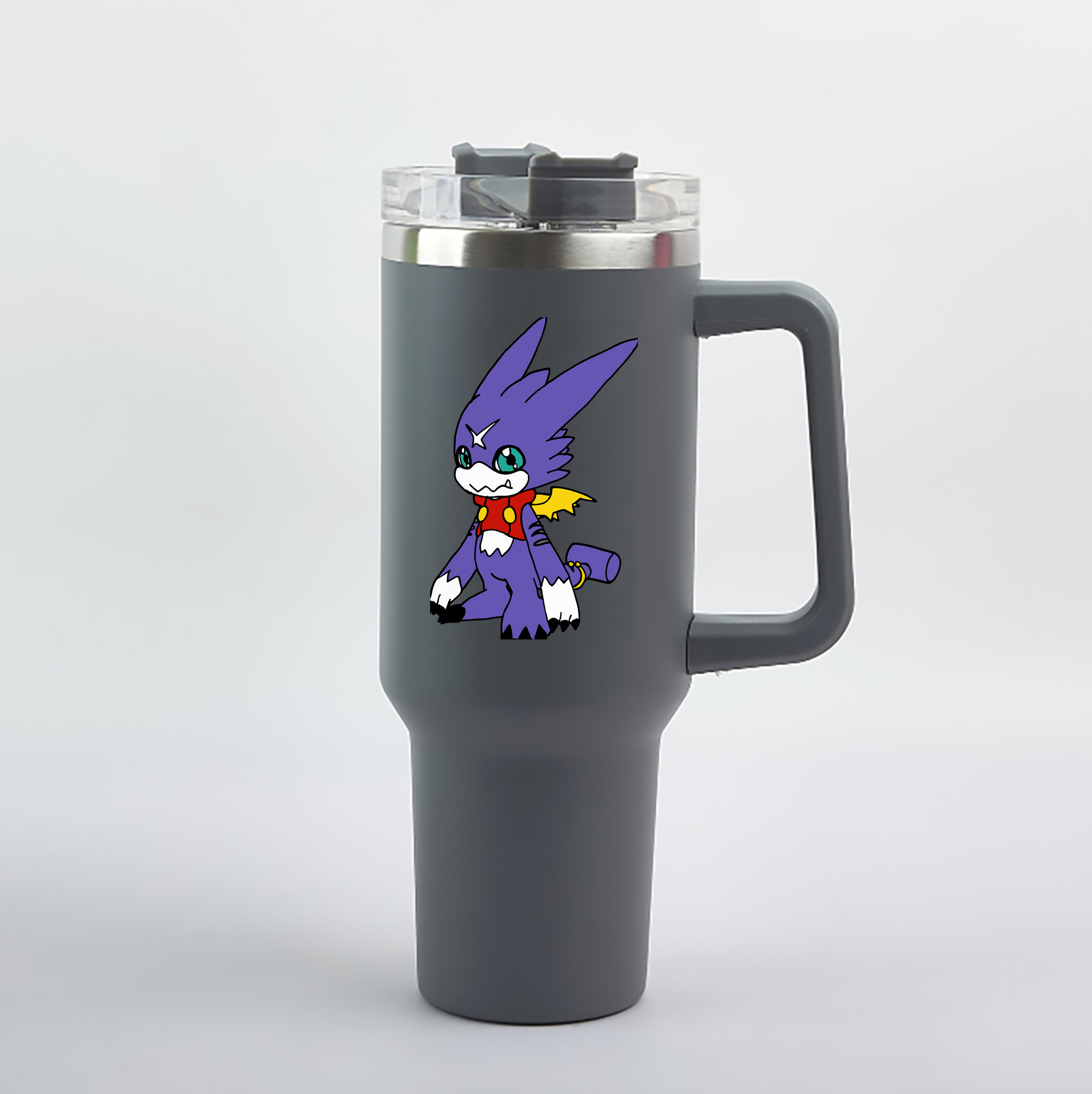 （画像用） Digimon デジタルモンスター/デジモン 1200mL車用タンブラー（カラープリント）