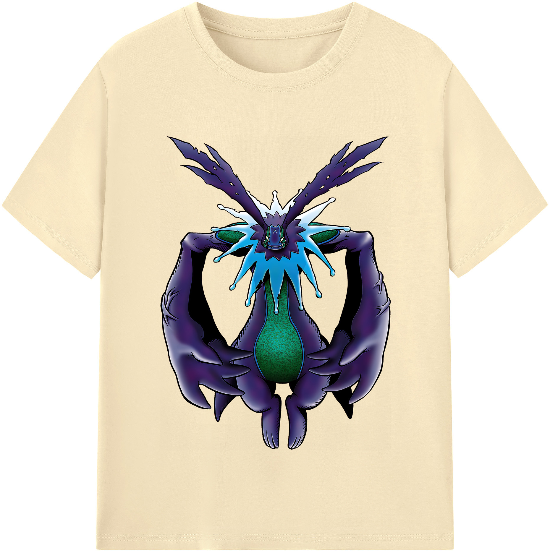 （画像用） Digimon デジタルモンスター/デジモン 綿100％半袖Tシャツ（フロントプリント）
